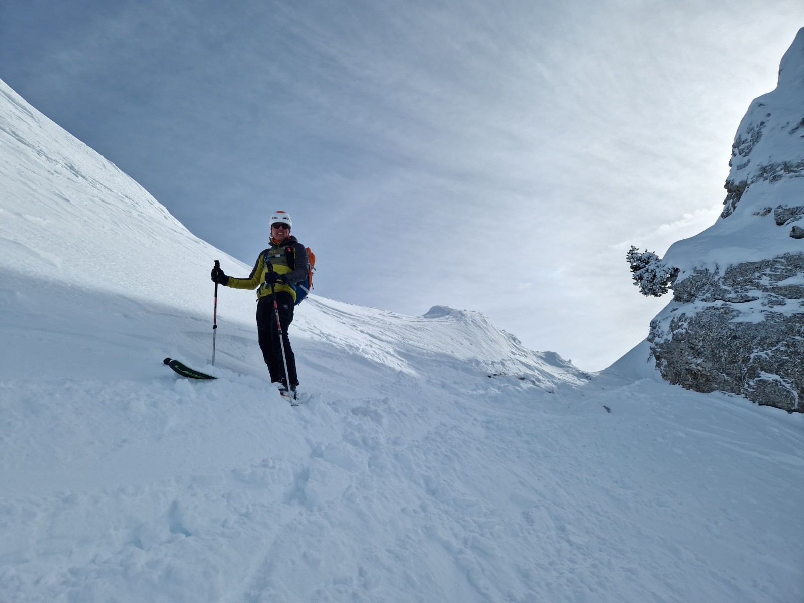 &nbsp;Le haut de la rampe