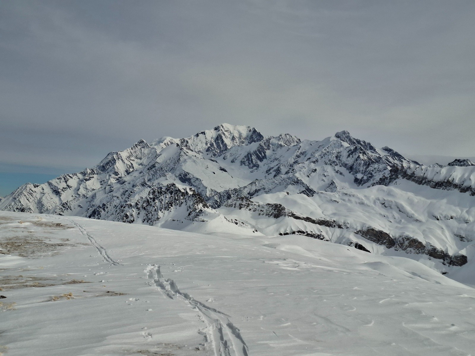 Mont Blanc depuis les Enclaves&nbsp;