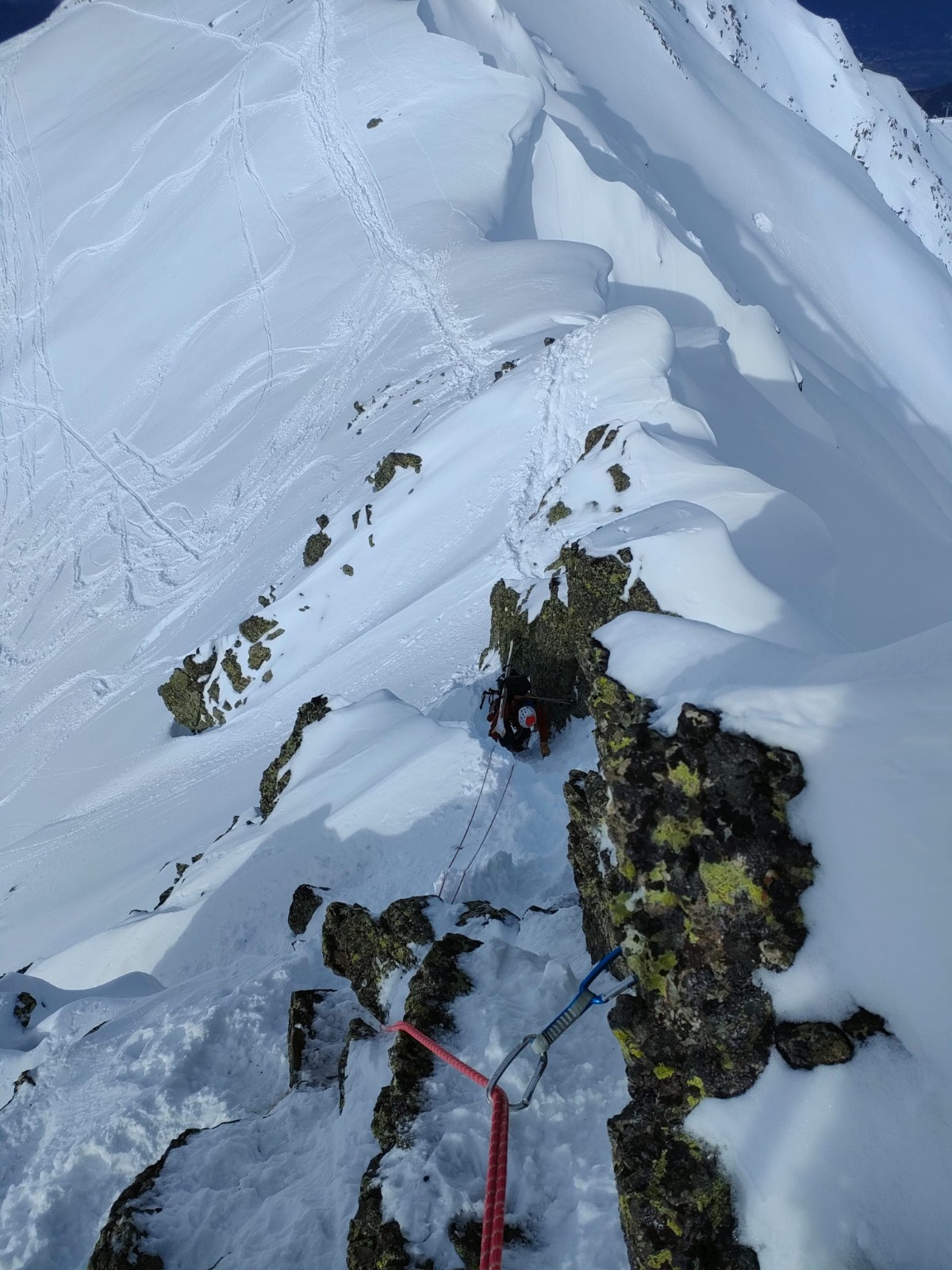 Dans l'arête&nbsp;&nbsp;