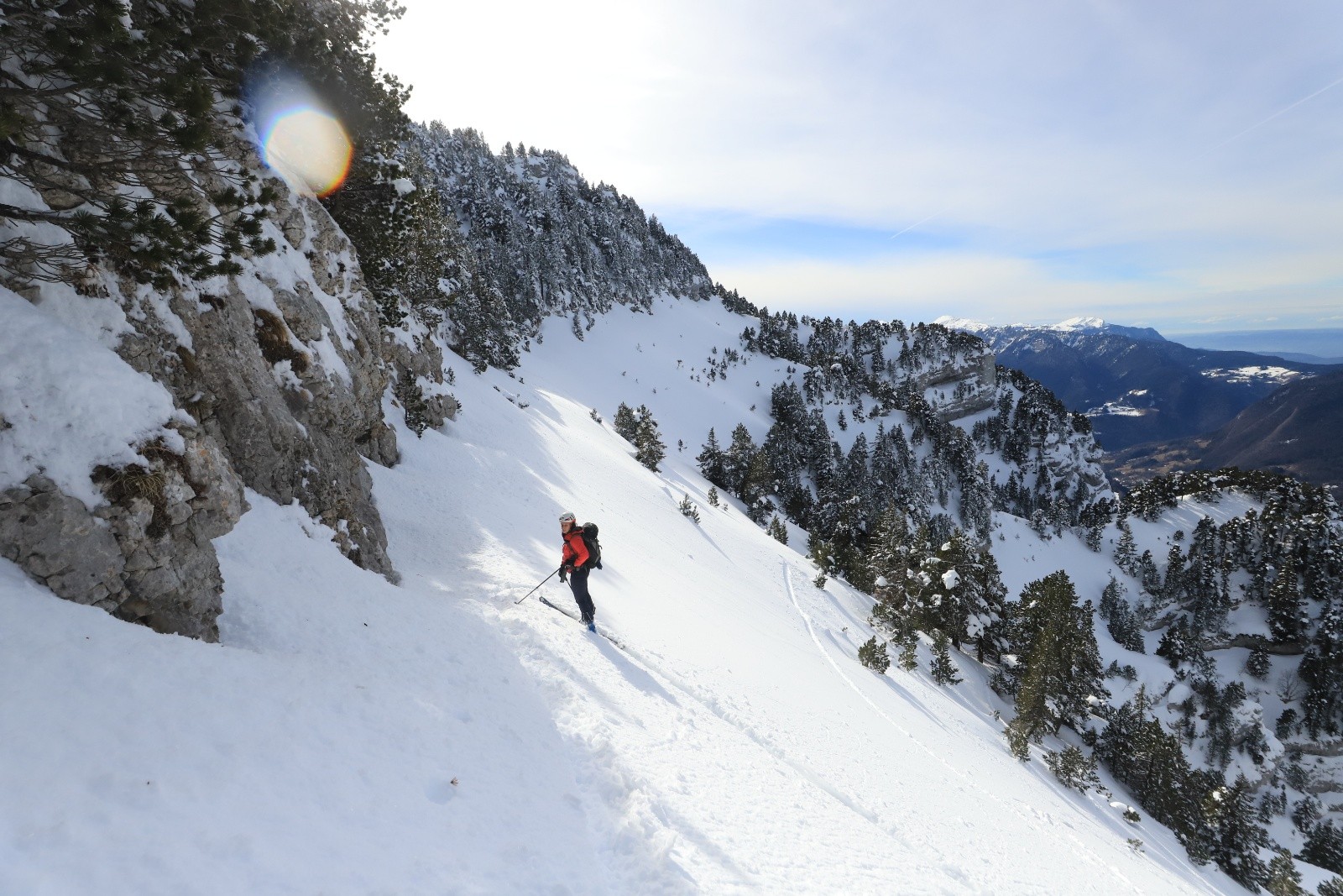 &nbsp;Arrivée au dernier ressaut