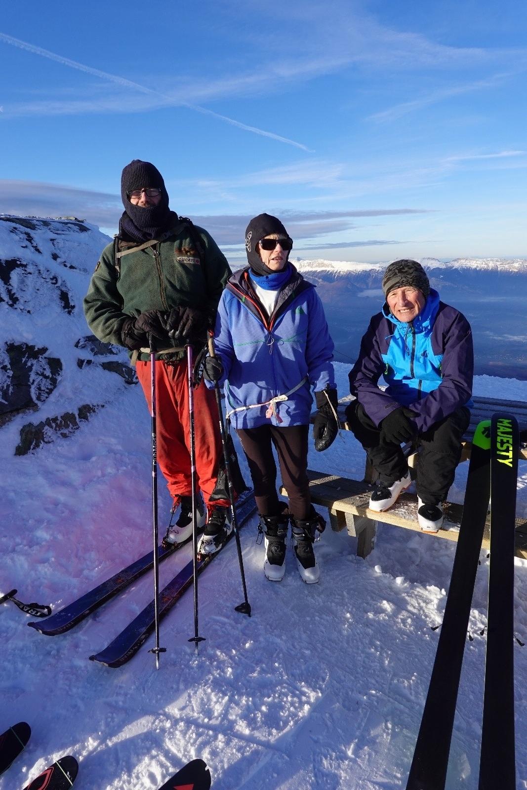 Le trio, Humbert, Pascale, Michel