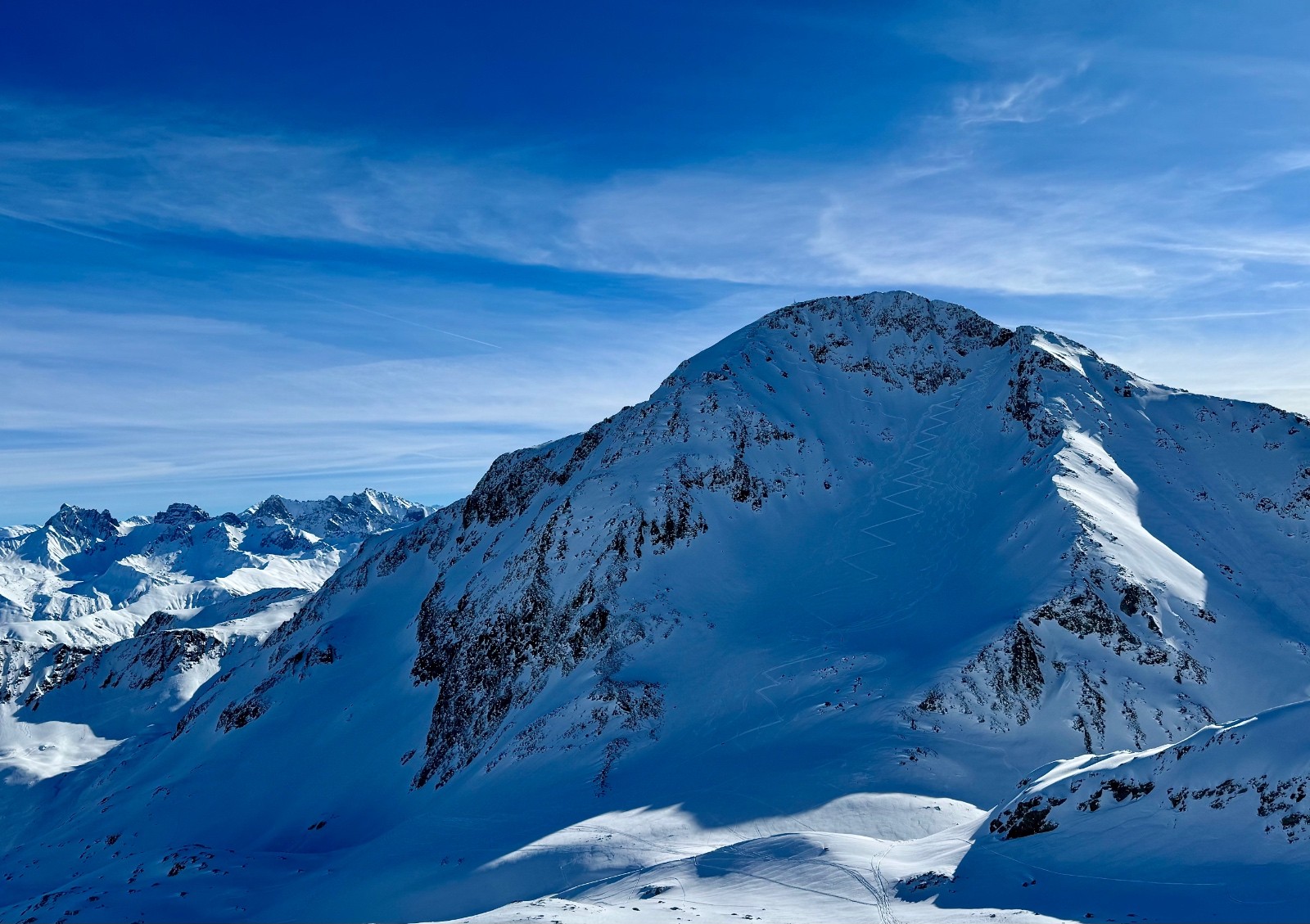 Une belle trace au Grand Mont&nbsp;
