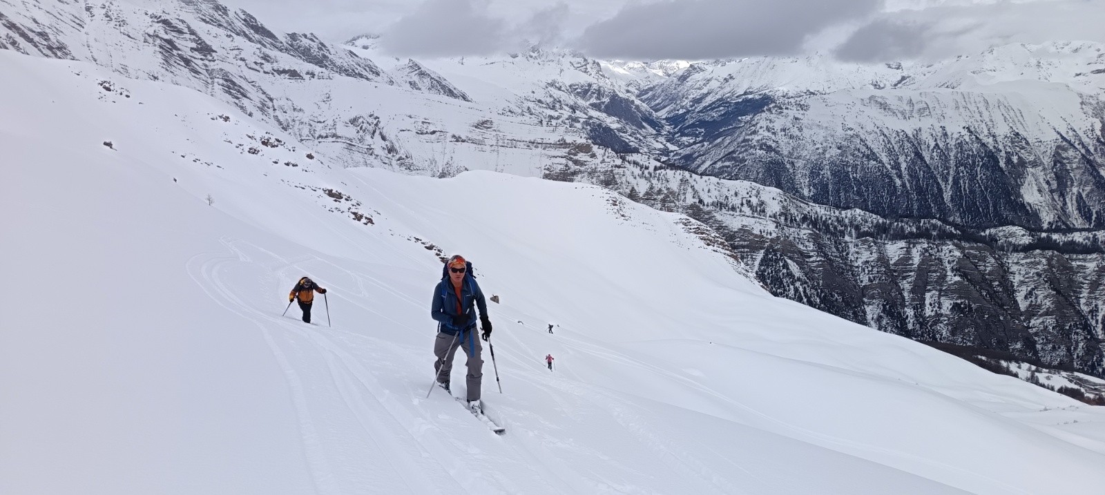 Montée espacée, chacun son rythme&nbsp;