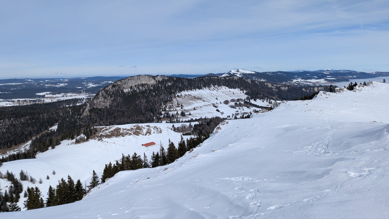 du Suchet, aiguilles de Baulmes et Chasseron&nbsp;