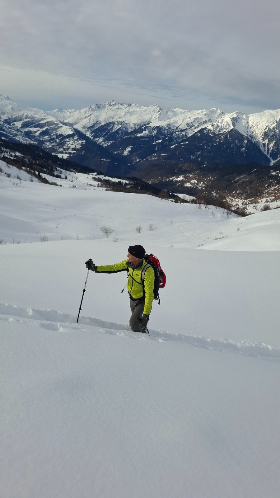 &nbsp;Il va falloir mettre les raquettes mon ami