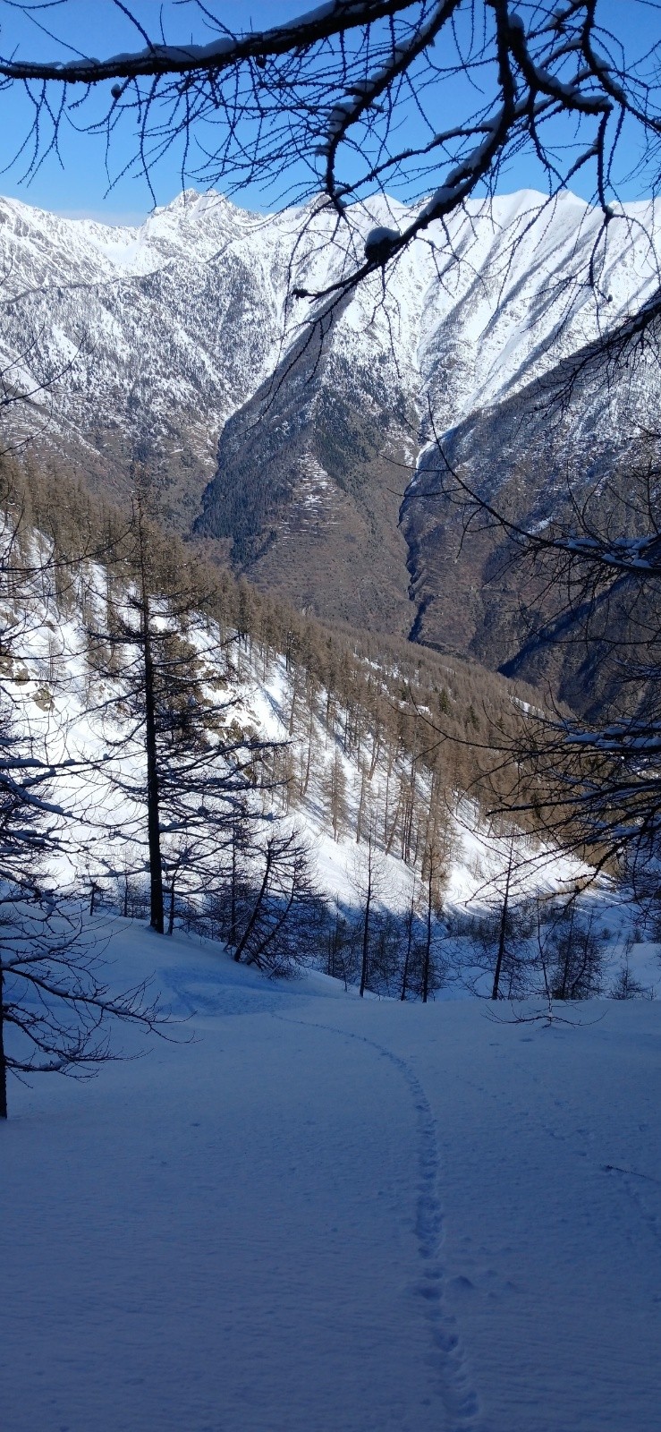 &nbsp;Dans le vallon de Blache