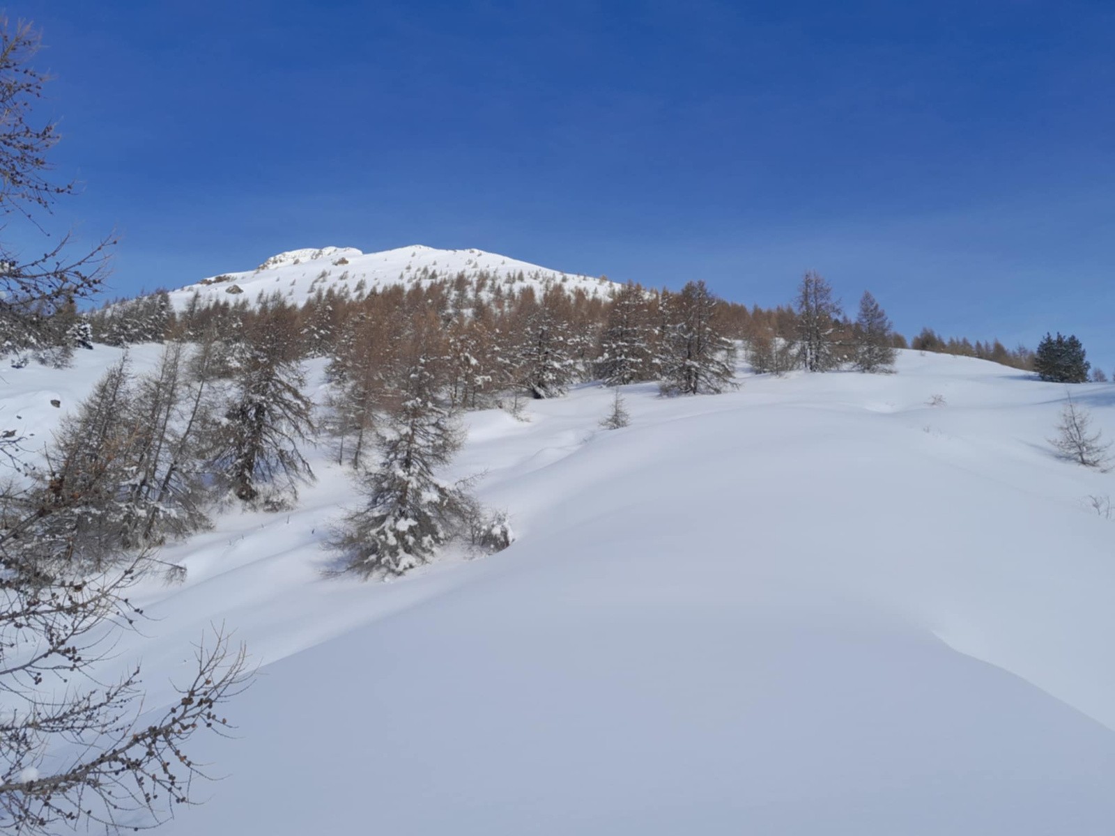 Là-haut la Pousterle, on s'arrête là