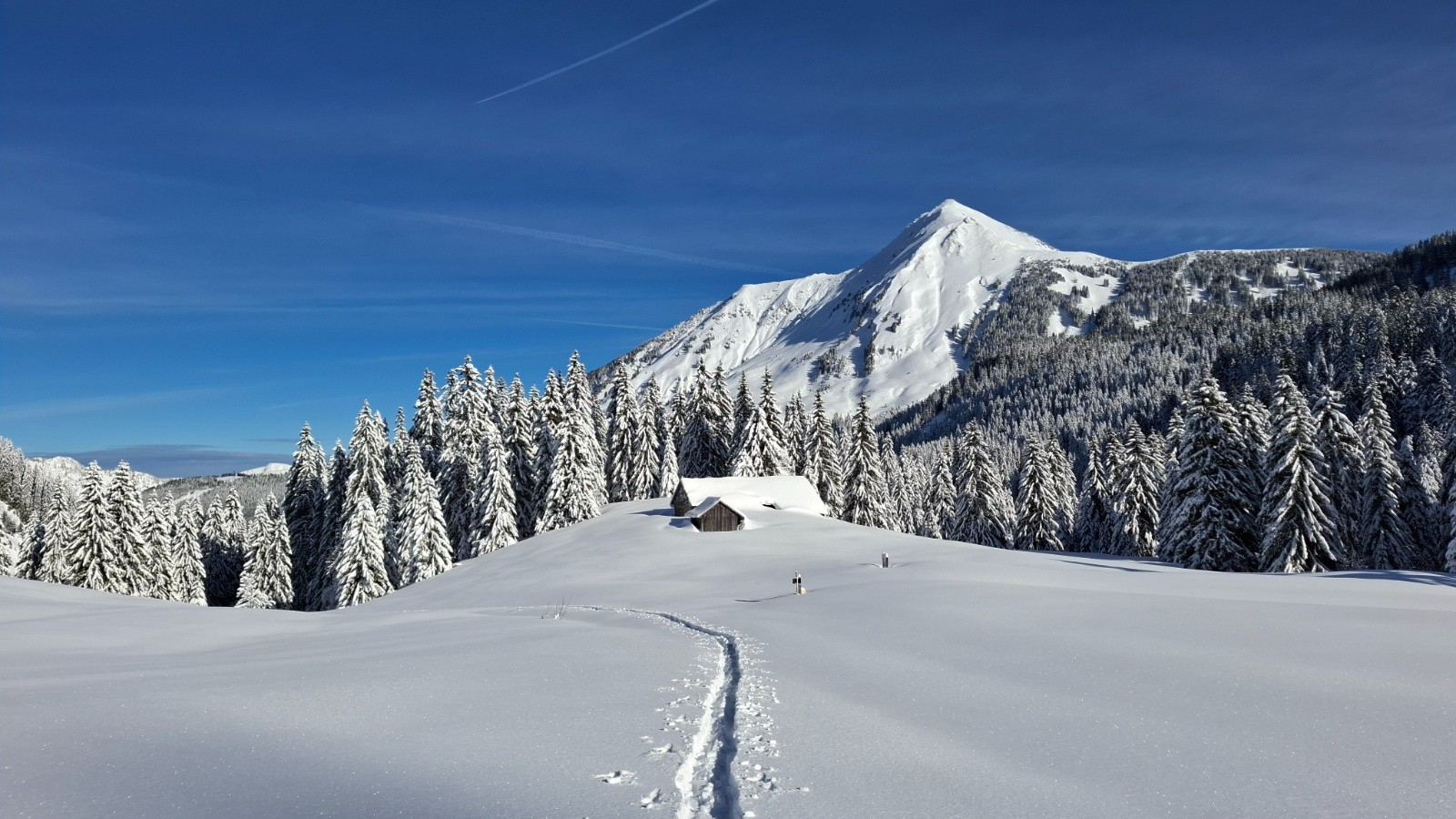 &nbsp;Belle vue sur le Mont de Grange