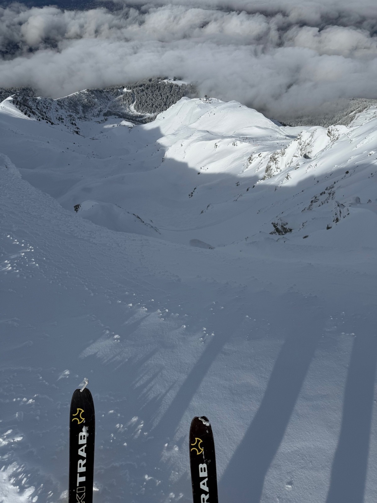 &nbsp;Pente skiee mercredi… toujours pas partie.&nbsp;