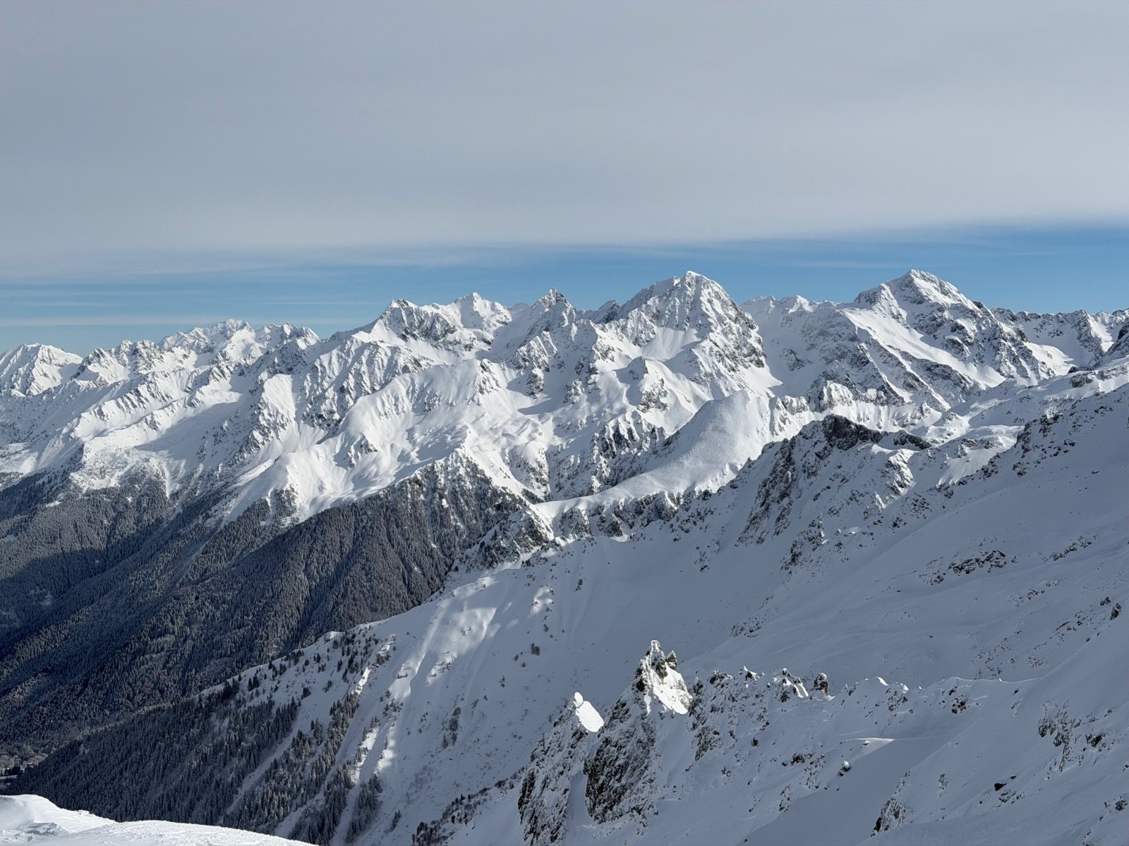 &nbsp;Vue sur Belledonne Nord&nbsp;