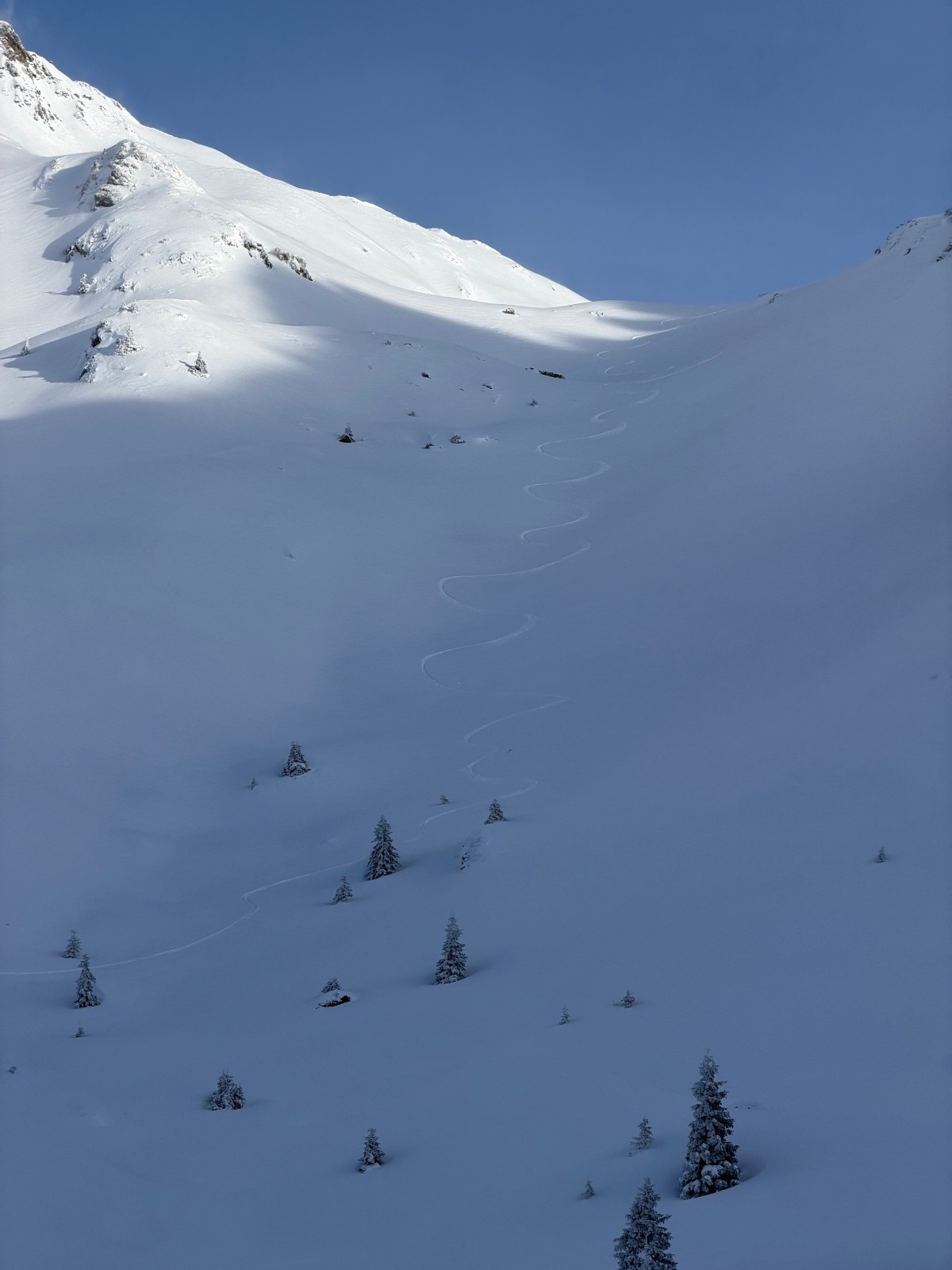 &nbsp;Première descente, exquis, on s’en remet une