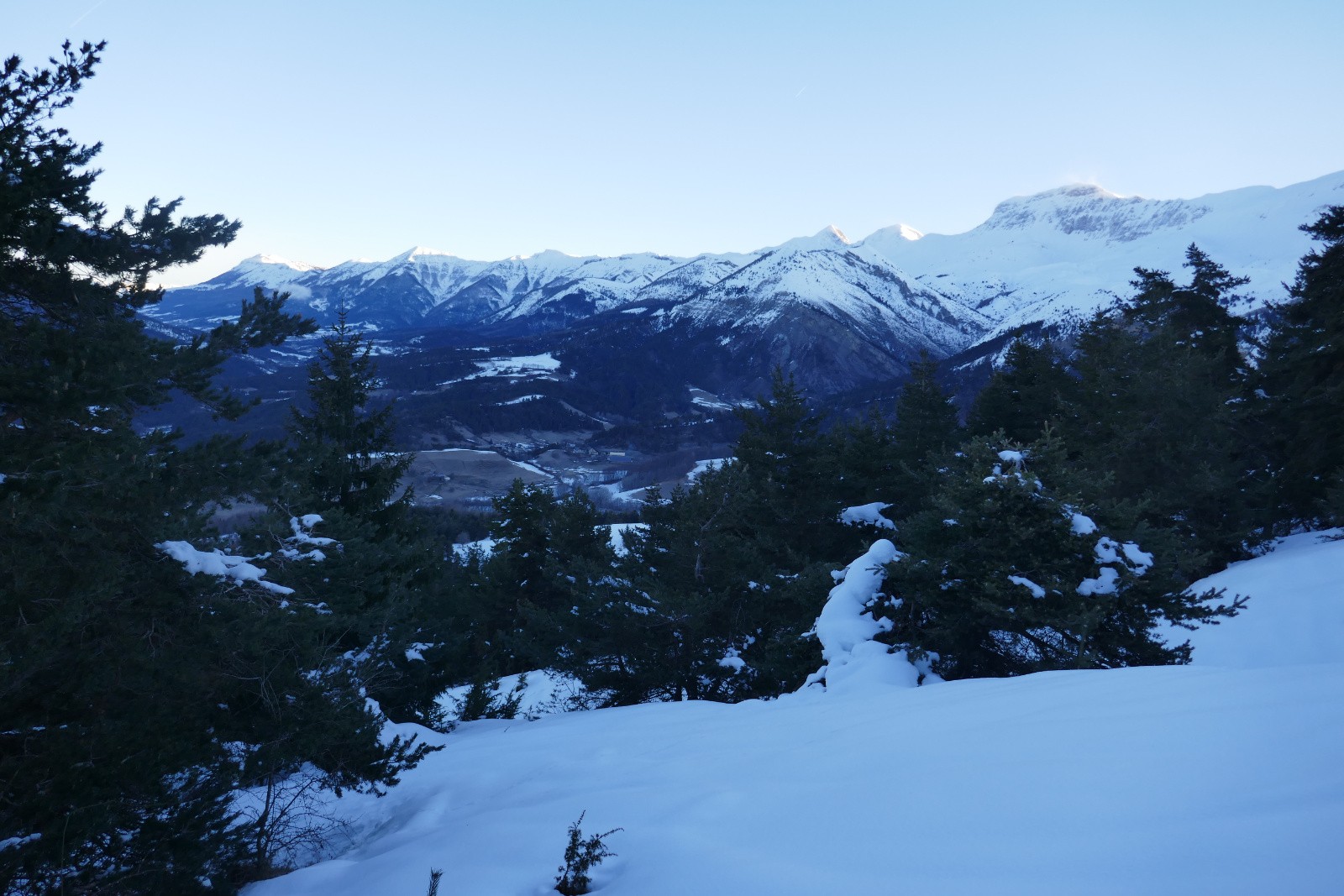 La vallée de la Blanche&nbsp; 