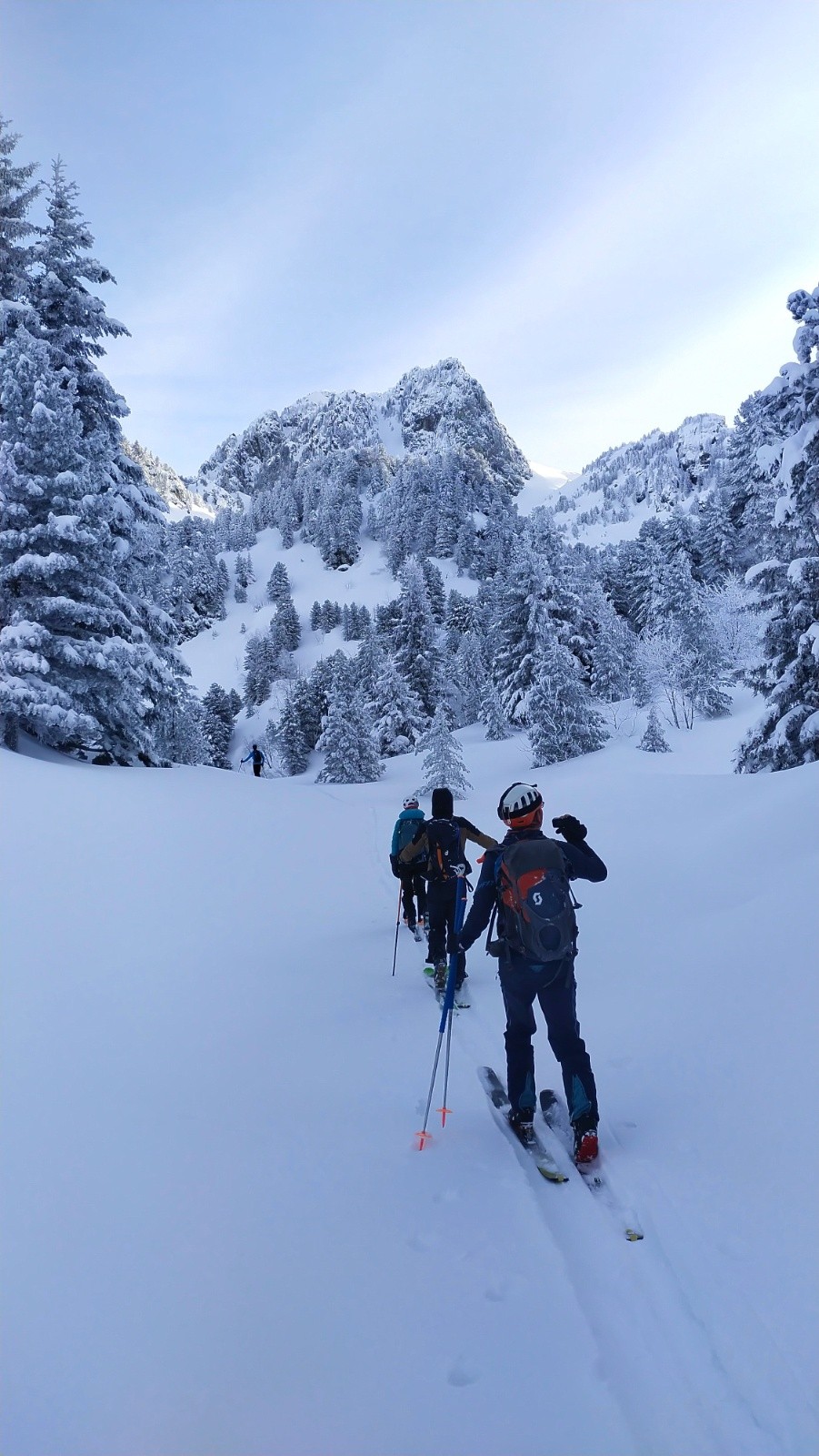 &nbsp;Sous le lac des Pourettes