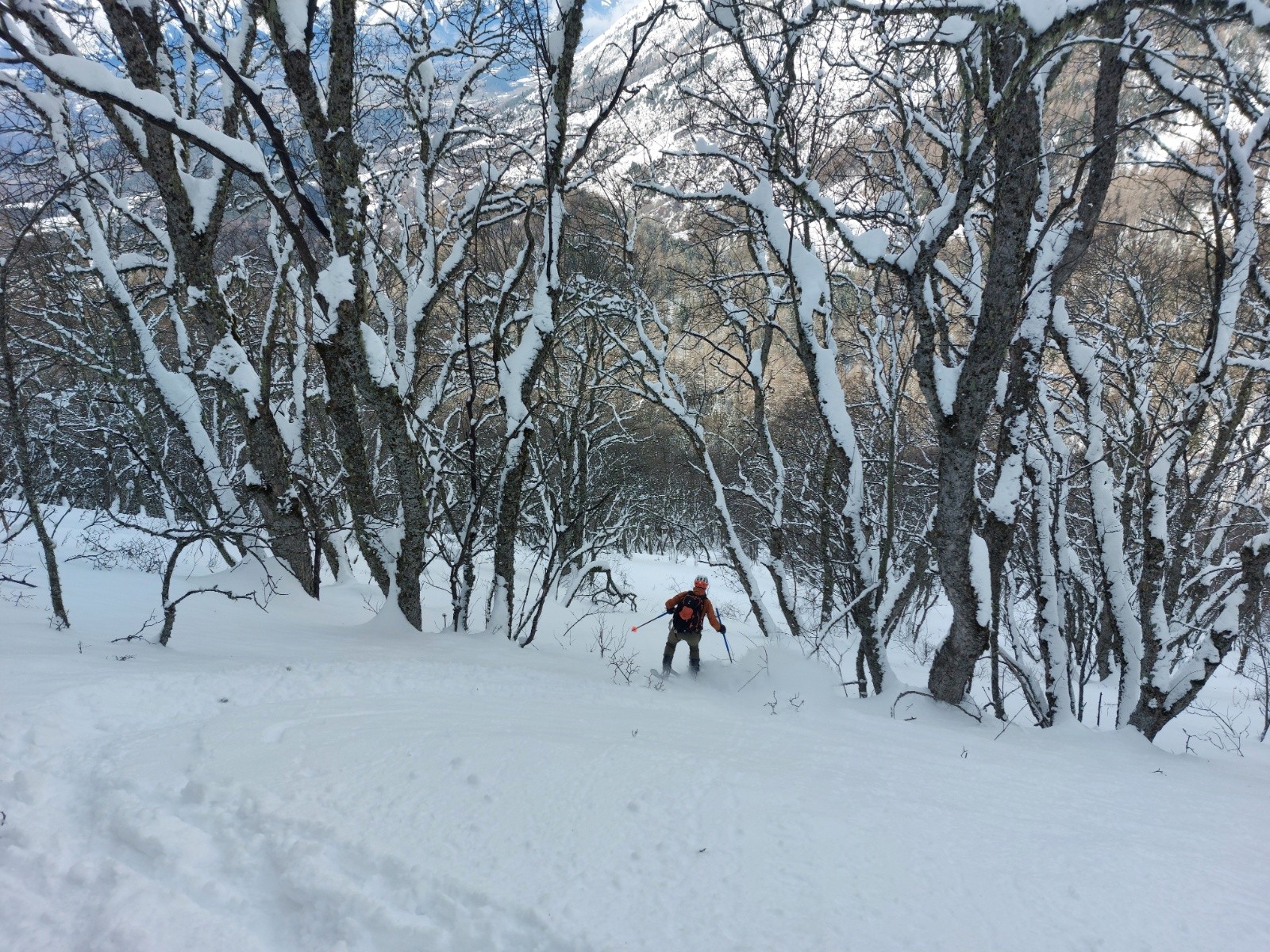 &nbsp;Avant de traverser pour rejoindre la combe de Galaurie