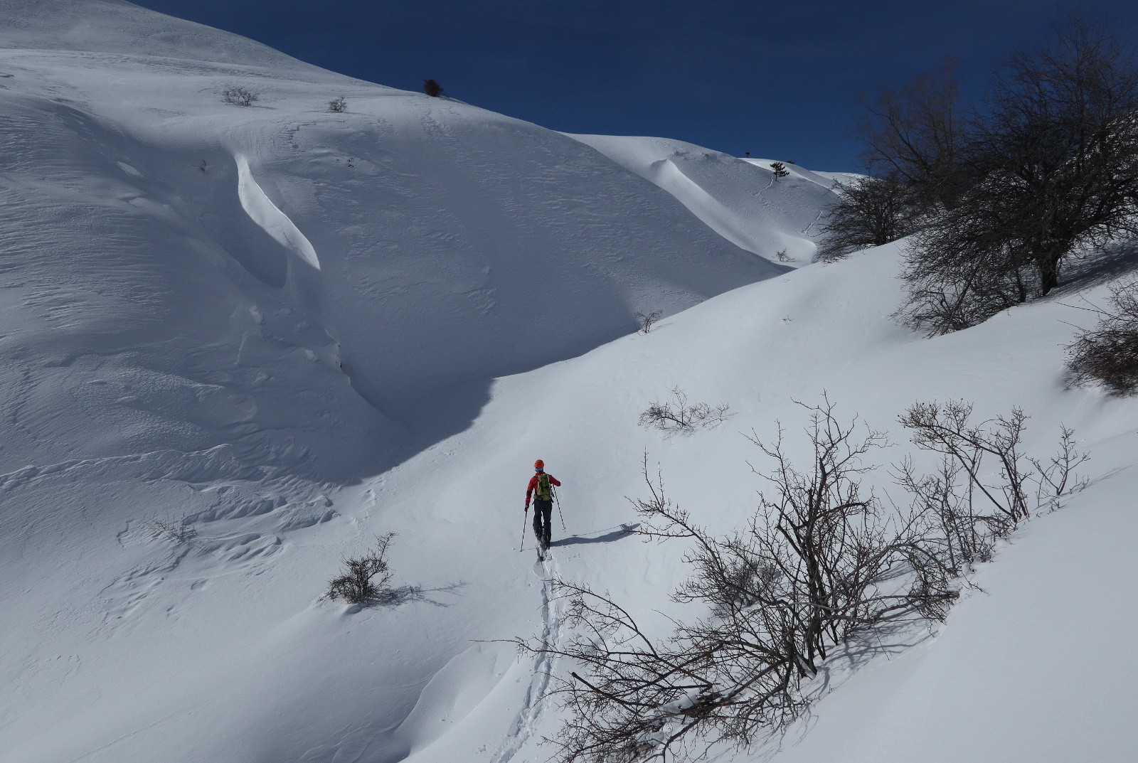 Montée au Col de Baran&nbsp;