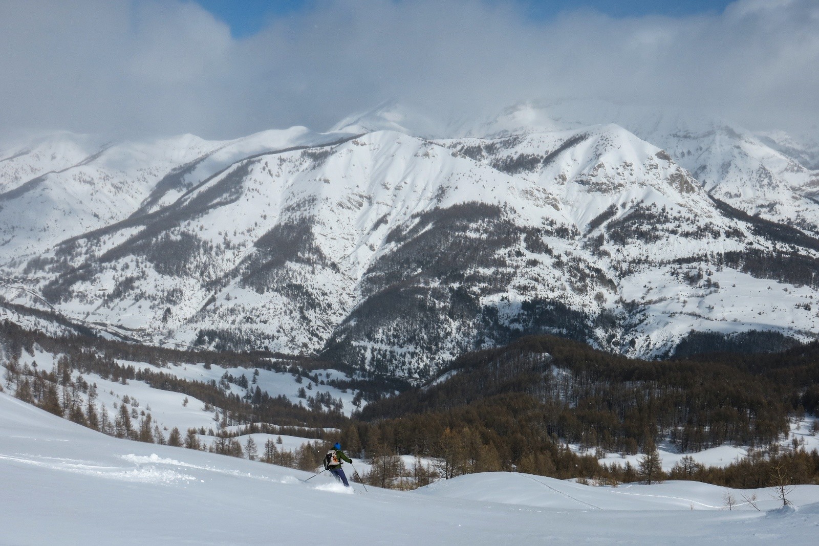 &nbsp;Ski grand large