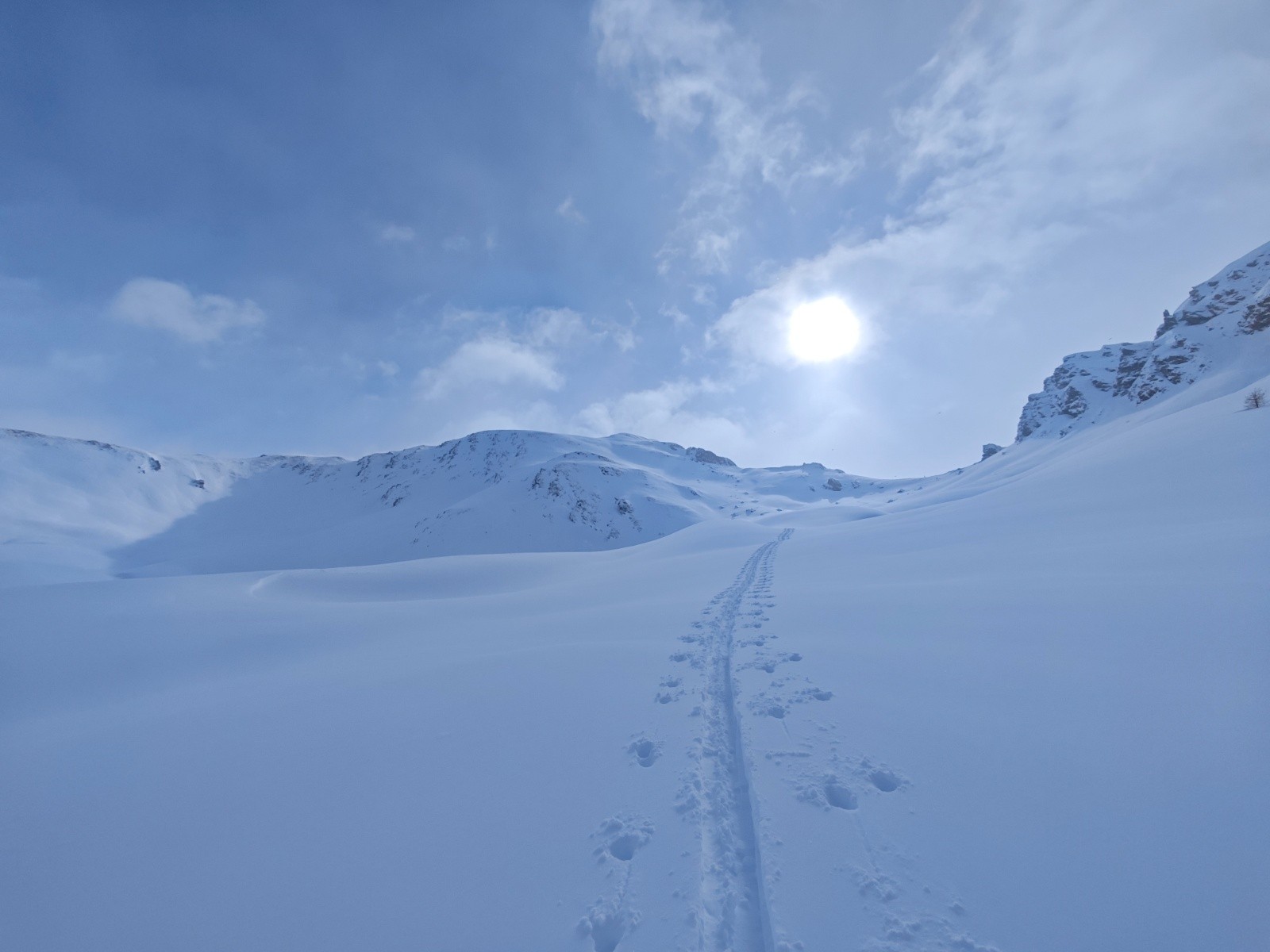 &nbsp;le soleil perce de temps en temps