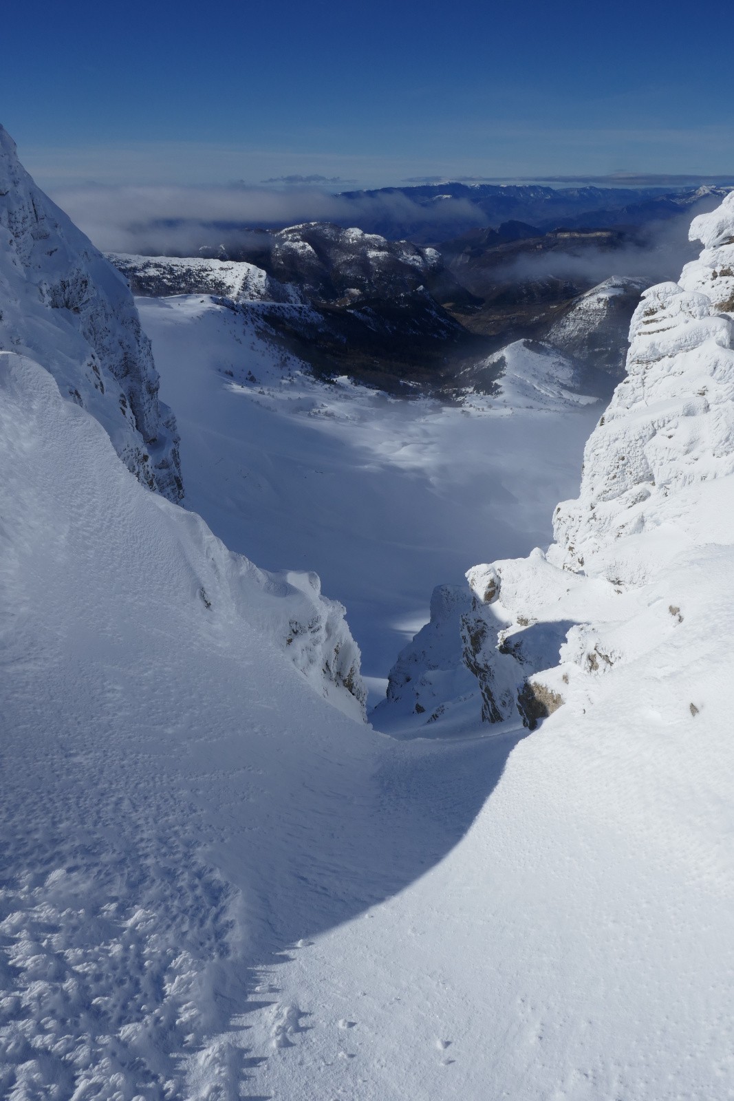 Entrée du couloir W 
