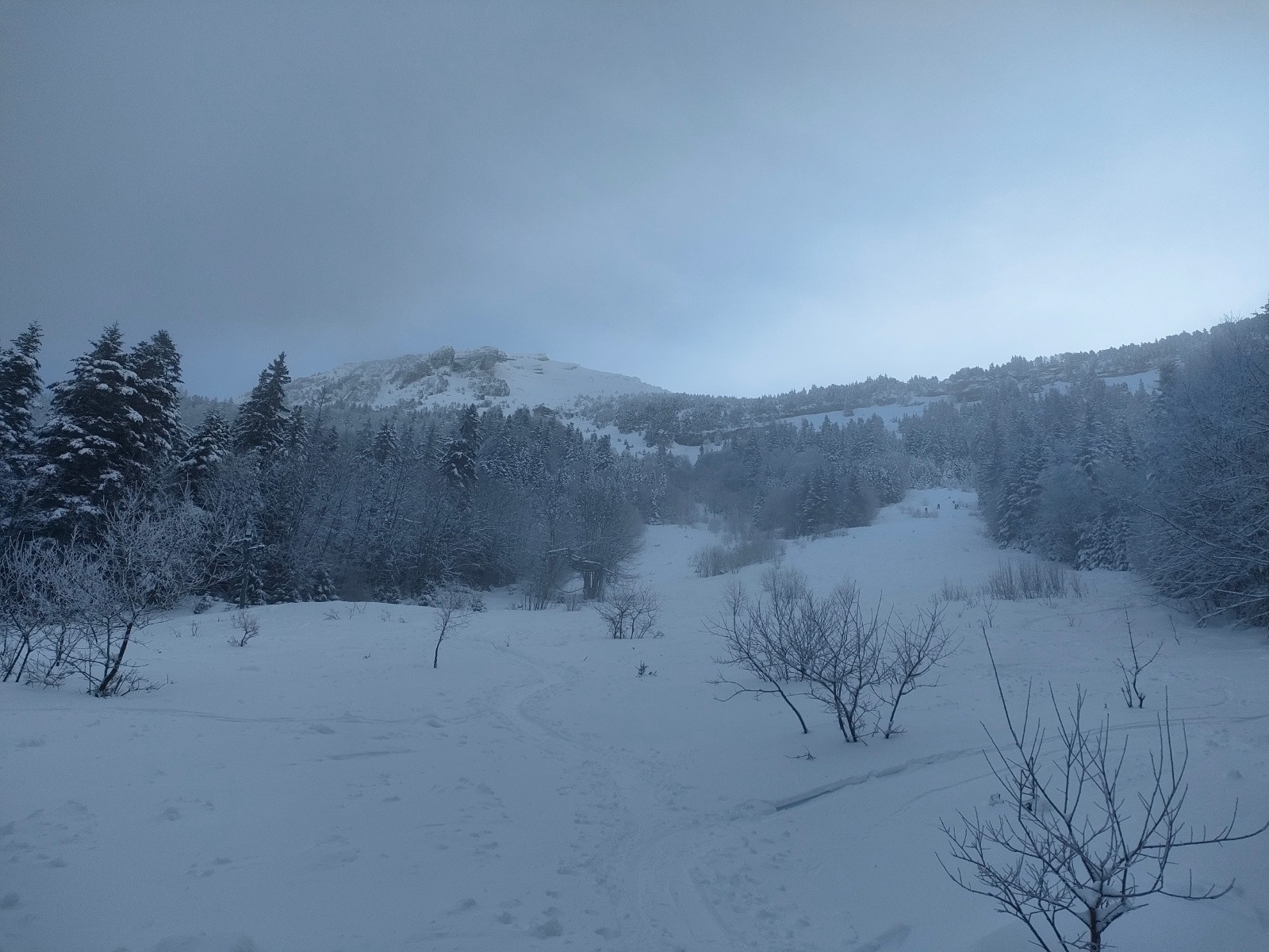 #2 Chamechaude perce la brume par rares moments Chamechaude perce la brume par rares moments