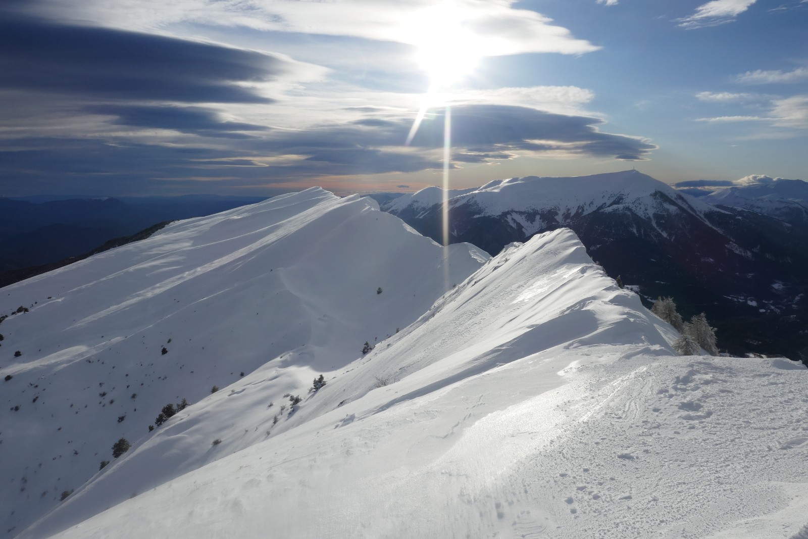 Le soleil descend&nbsp; 