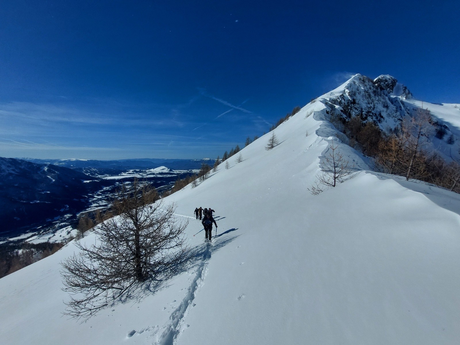 #9 Arrivée sur l Arrivée sur l'arète Ede la Pousterle