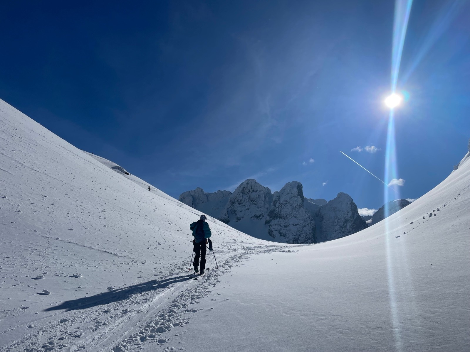 En arrivant au soleil