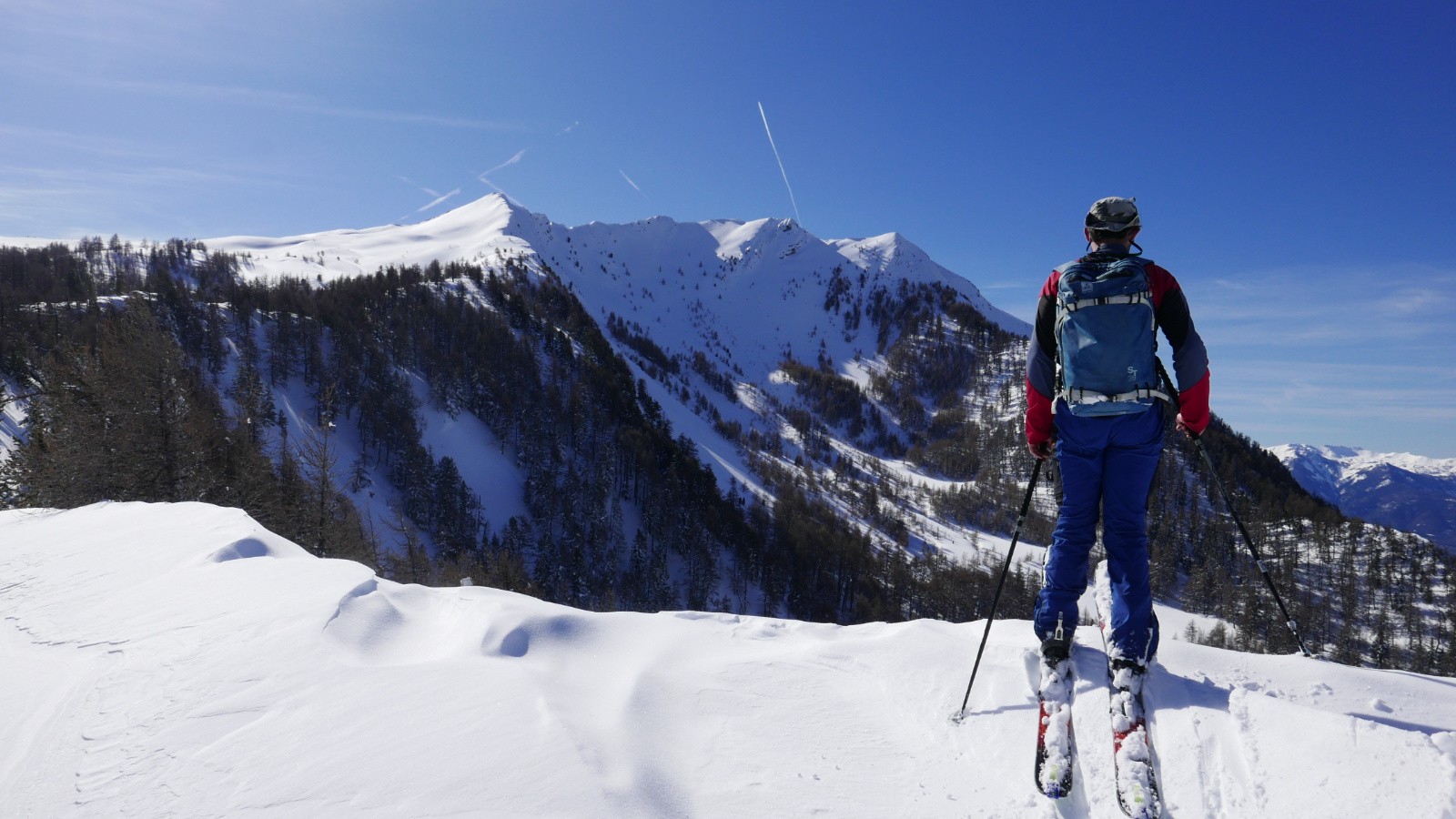 Devant le Pic du Clocher.