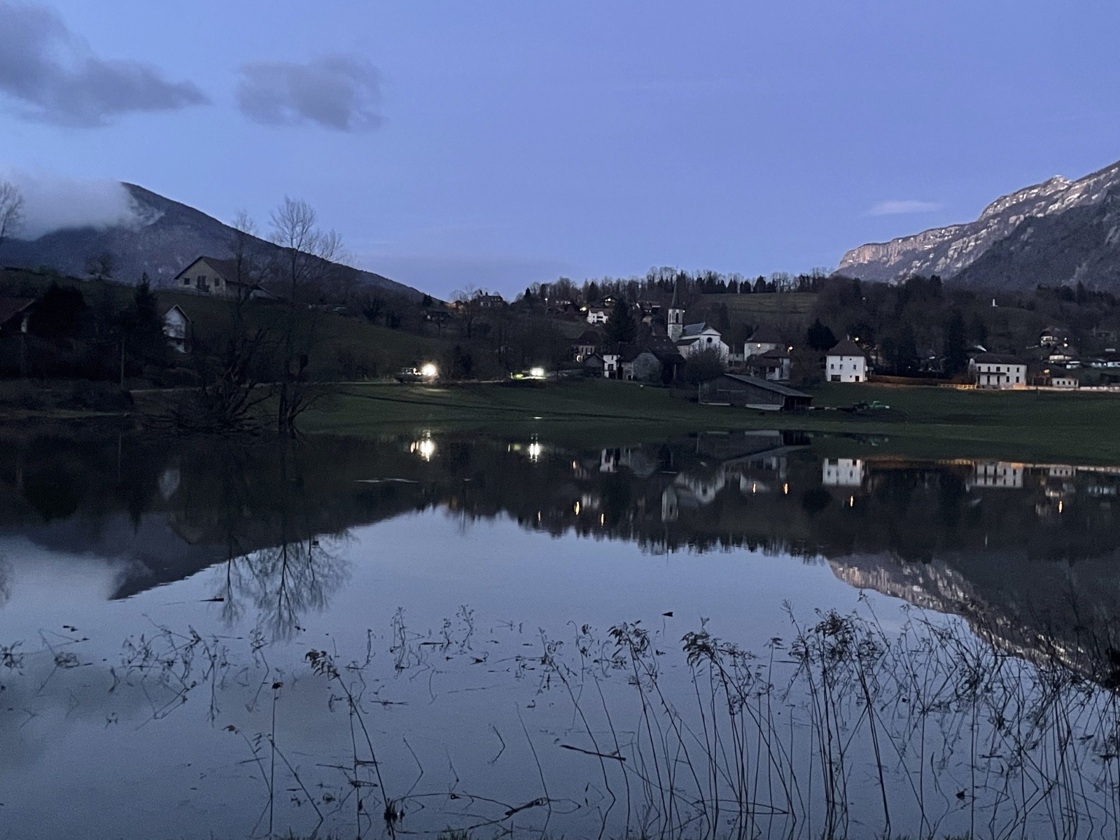 le lac temporaire de Berland&nbsp;