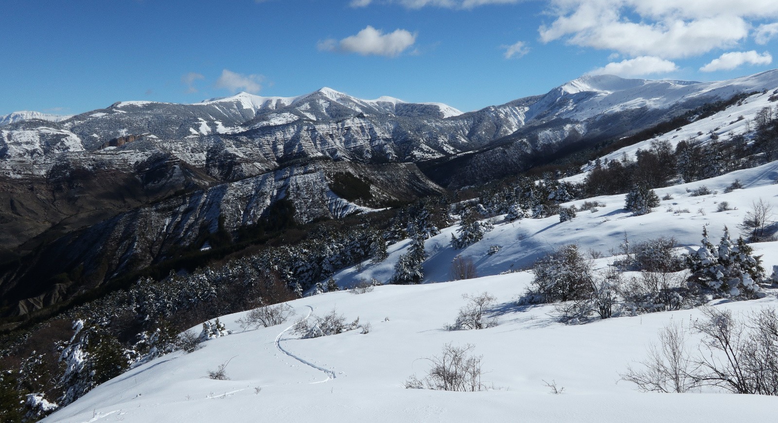 Vers l'Oratoire, Clot Ginoux et les Monges&nbsp;