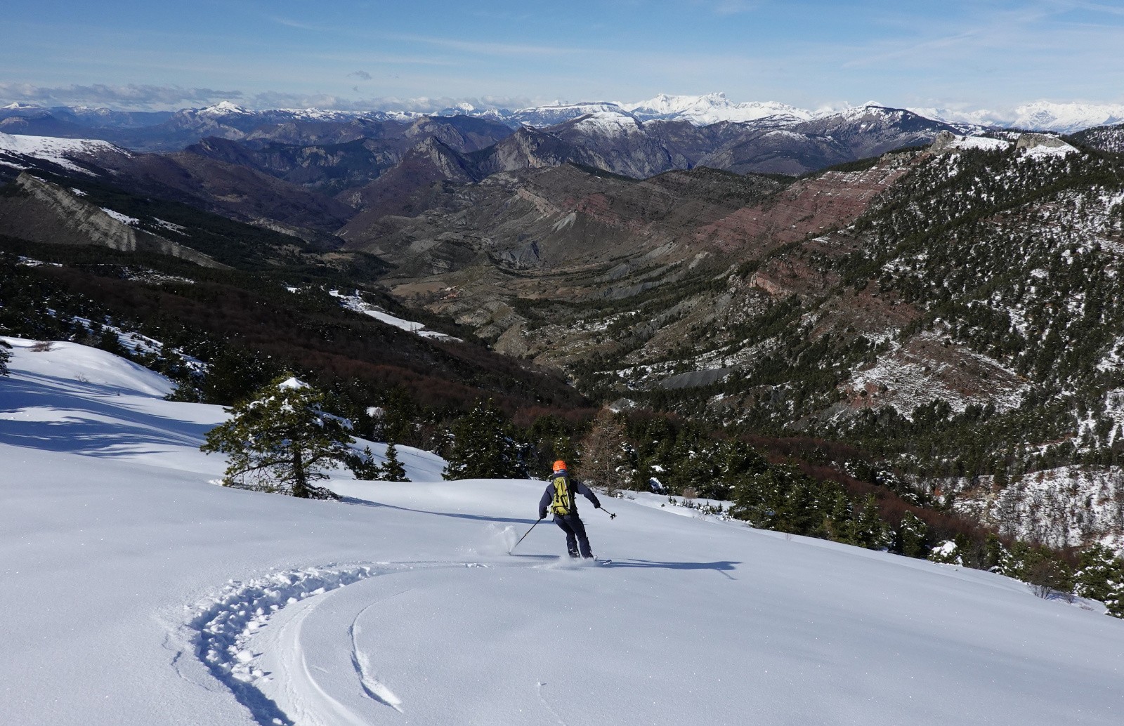 Crête du Raus, versant Nord&nbsp;&nbsp;