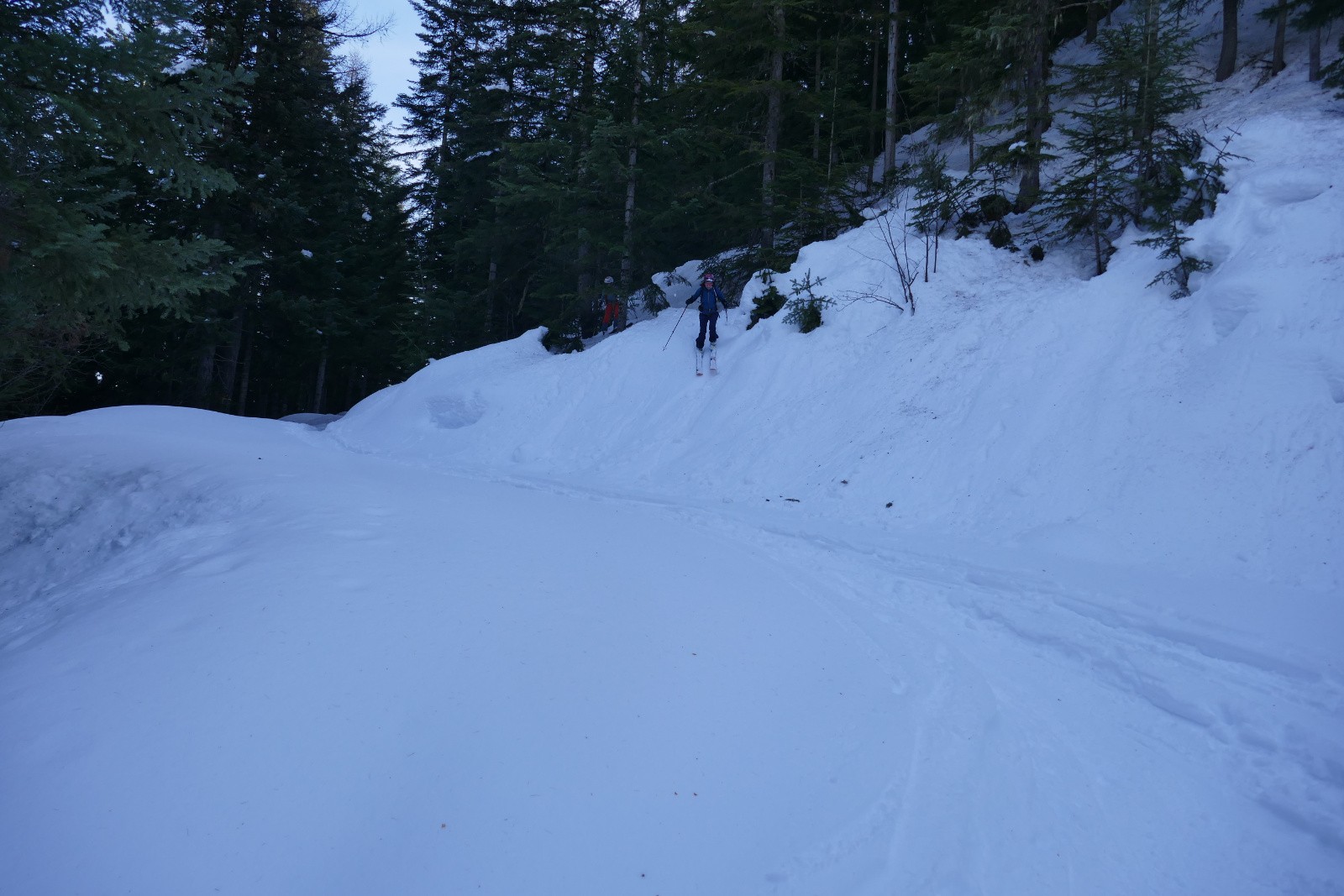 Puis sur la piste&nbsp; 