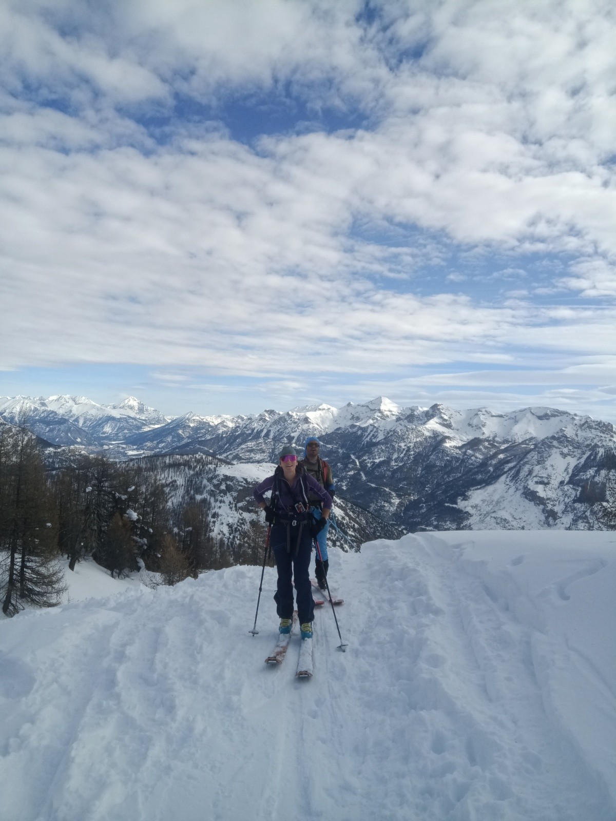 On sort de la forêt, c'est beau!