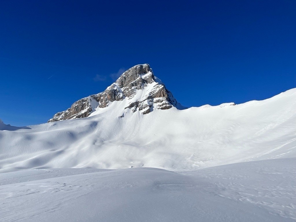 Rare de voir le col non tracé