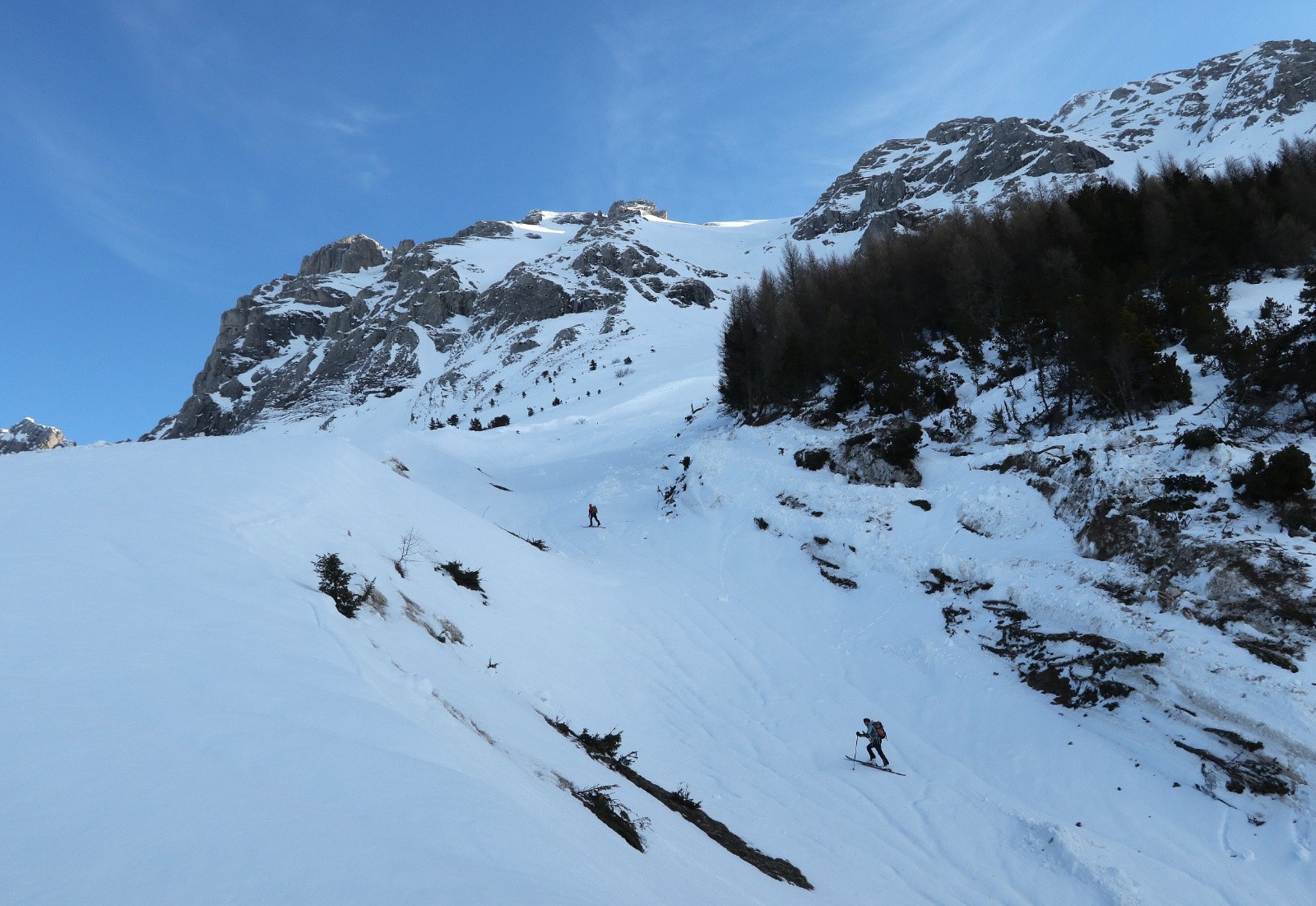 A la sortie du ravin&nbsp;