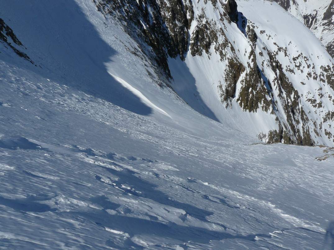Combe du haut : malgré les apparences, bon ski