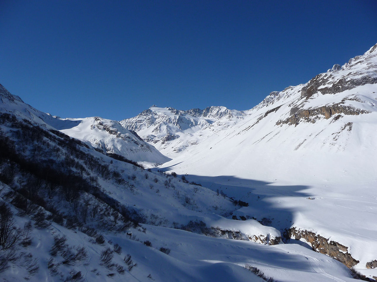 Montaimont : C'est ici que l'on quitte le vallon de Chavière pour se diriger vers le glacier du Génépy