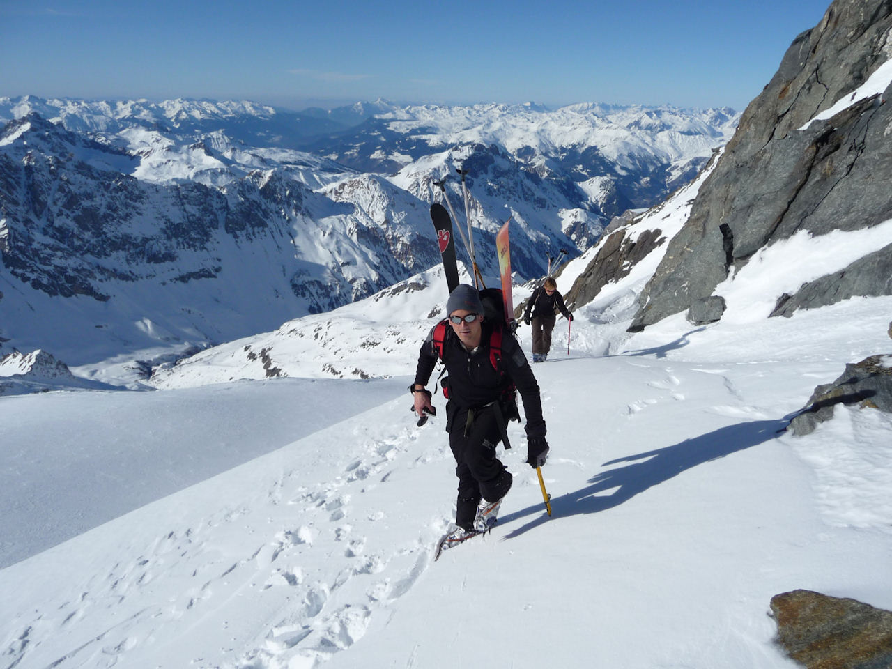 Fin de l'ascension : Rainier et Camille en terminent. Que c'était long ...
