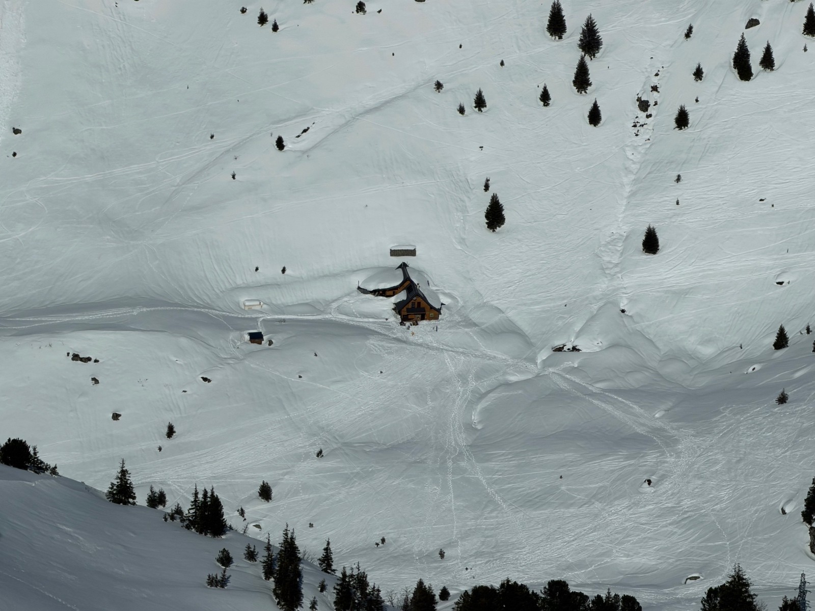 #19 Le Habert sous la neige Le Habert sous la neige