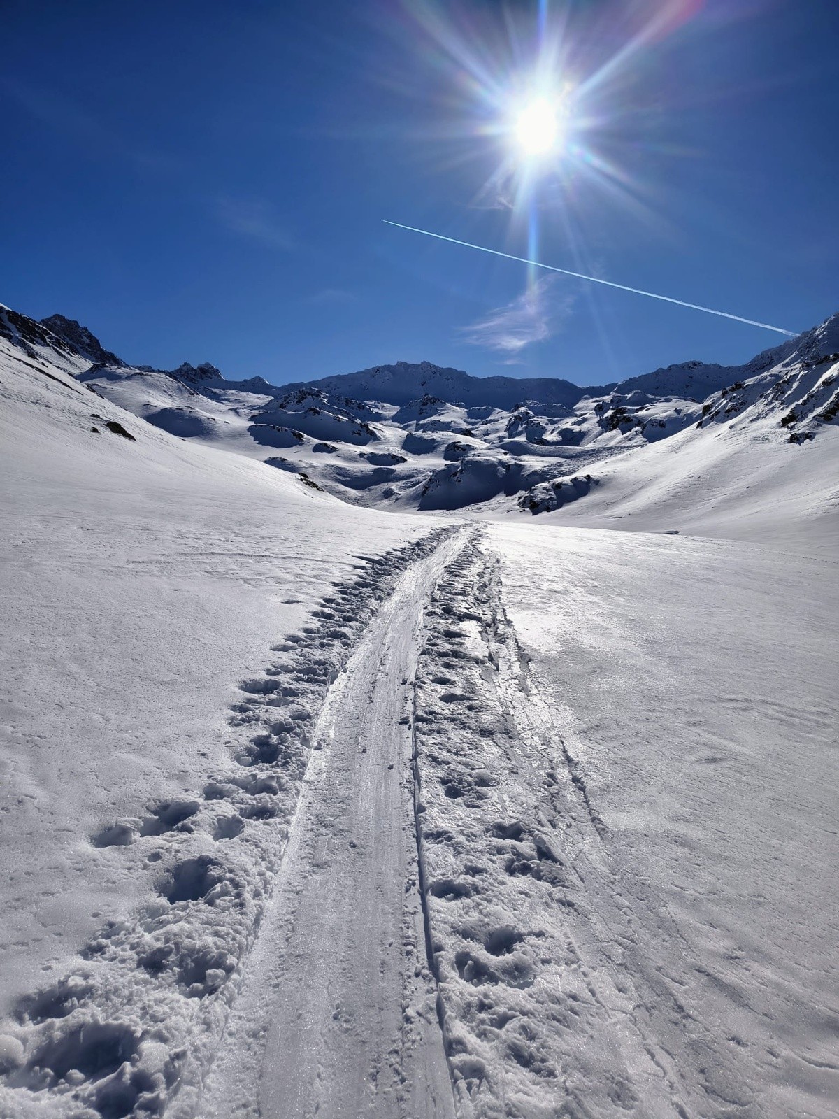 #2 Après le refuge, direction le "Plan du Fond", un plat interminable Après le refuge, direction le \