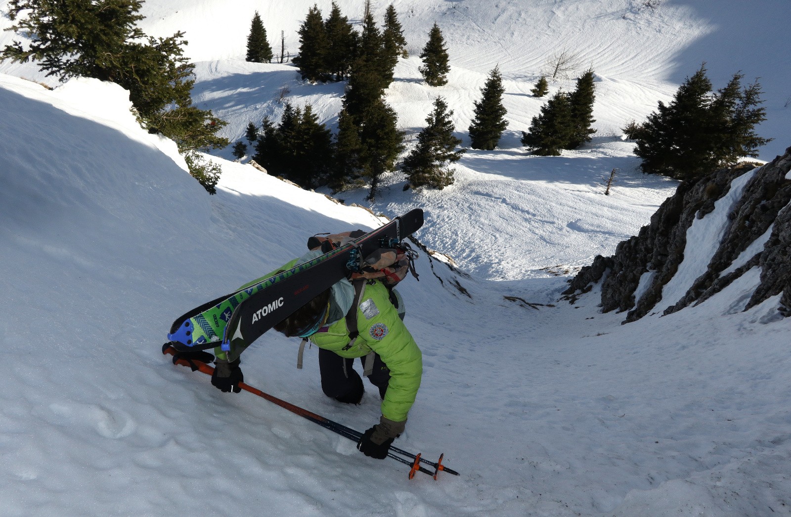 Petite variante pédestre facultative, pour le fun...