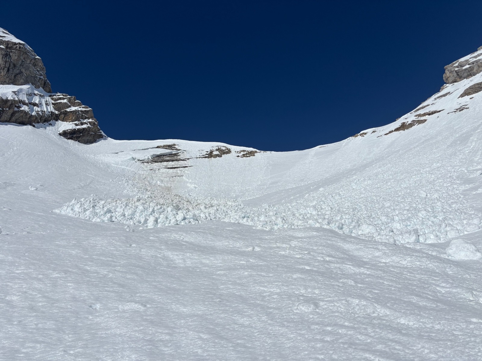 Col du rasoir à la descente en S
