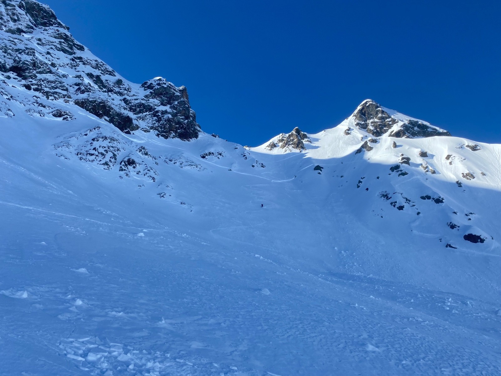 #2 Cassure sous le col des lances versant lac blanc Cassure sous le col des lances versant lac blanc