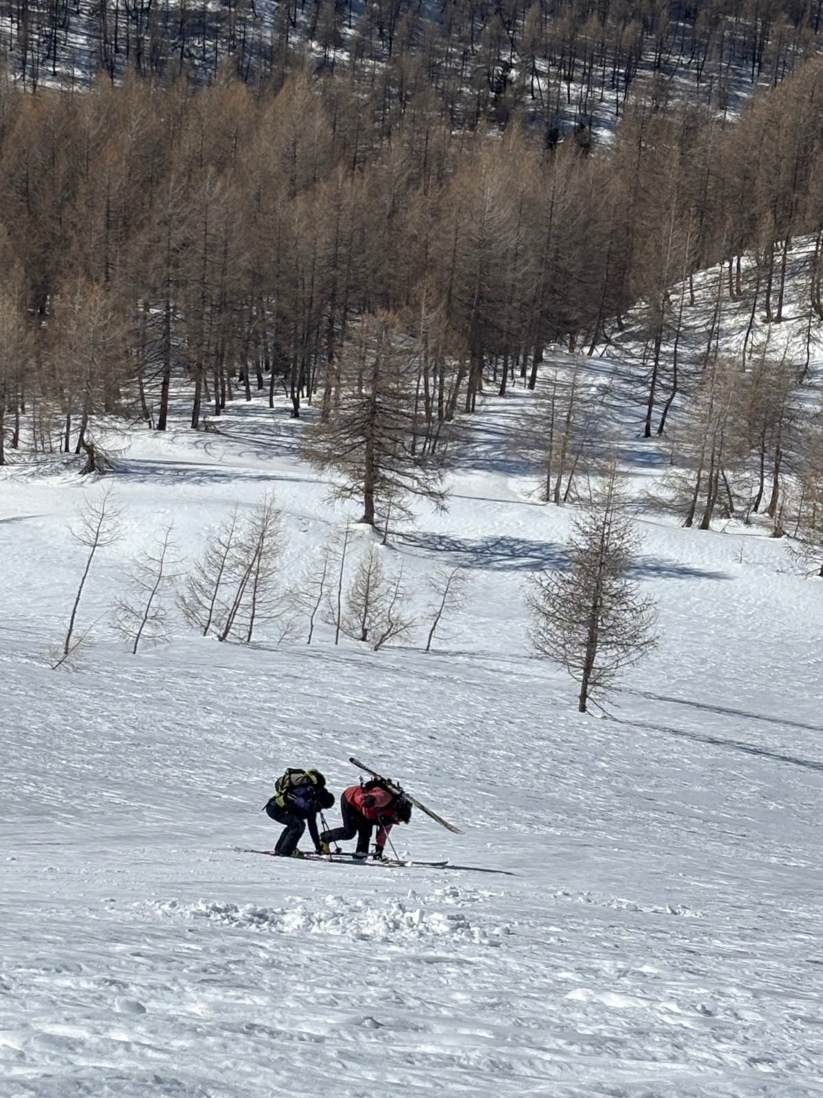 Tentative ratée de réparation de la fixation