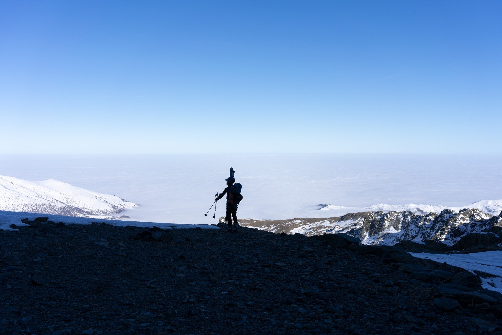 #5 La plaine du Pô dans sa mer de nuages La plaine du Pô dans sa mer de nuages