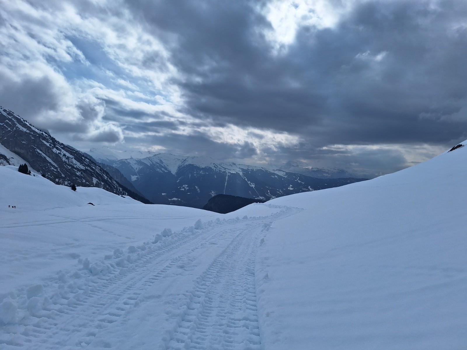Descente de la Golèse... ça se bâche&nbsp;