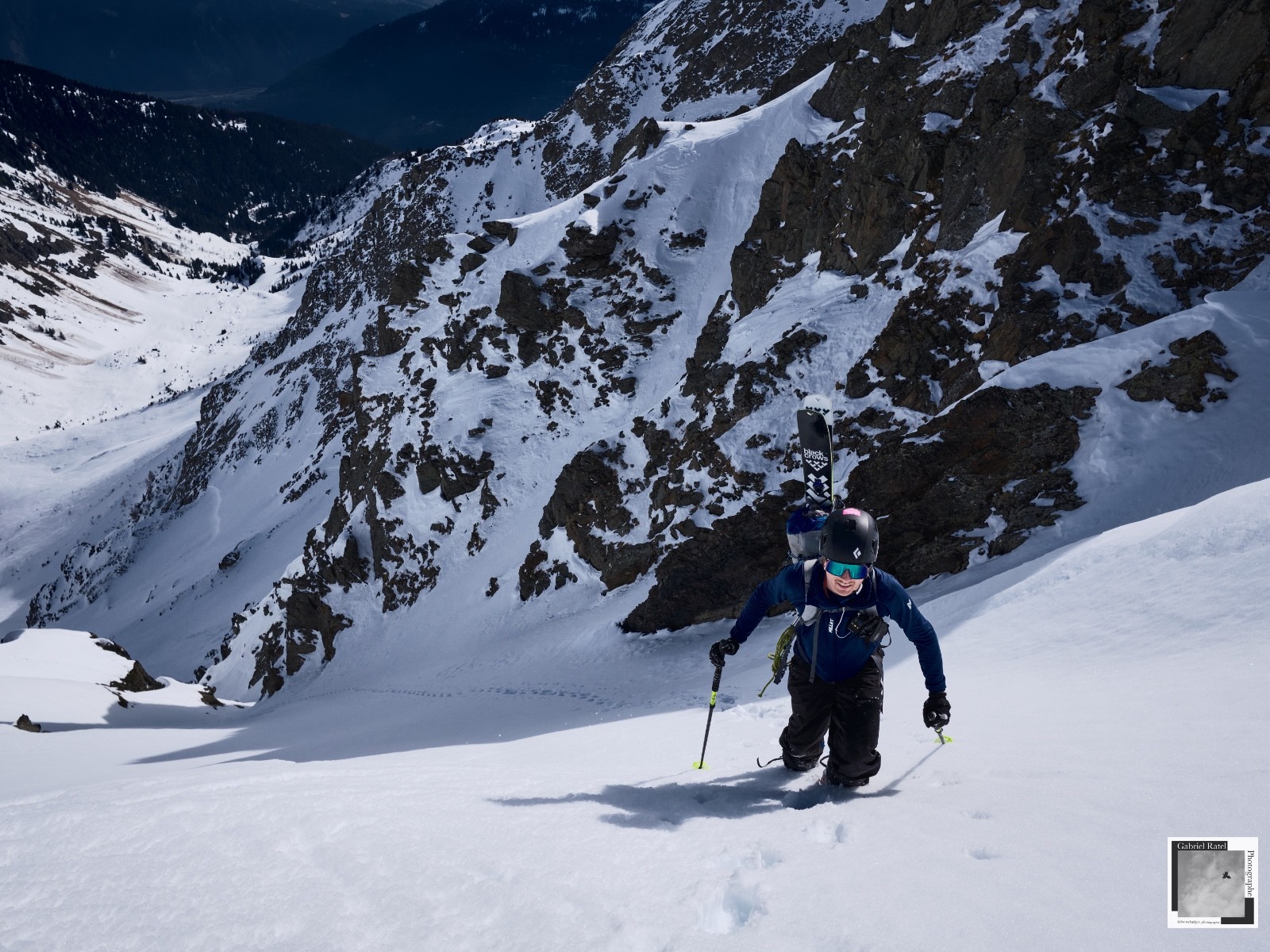&nbsp;en haut du couloir de monté