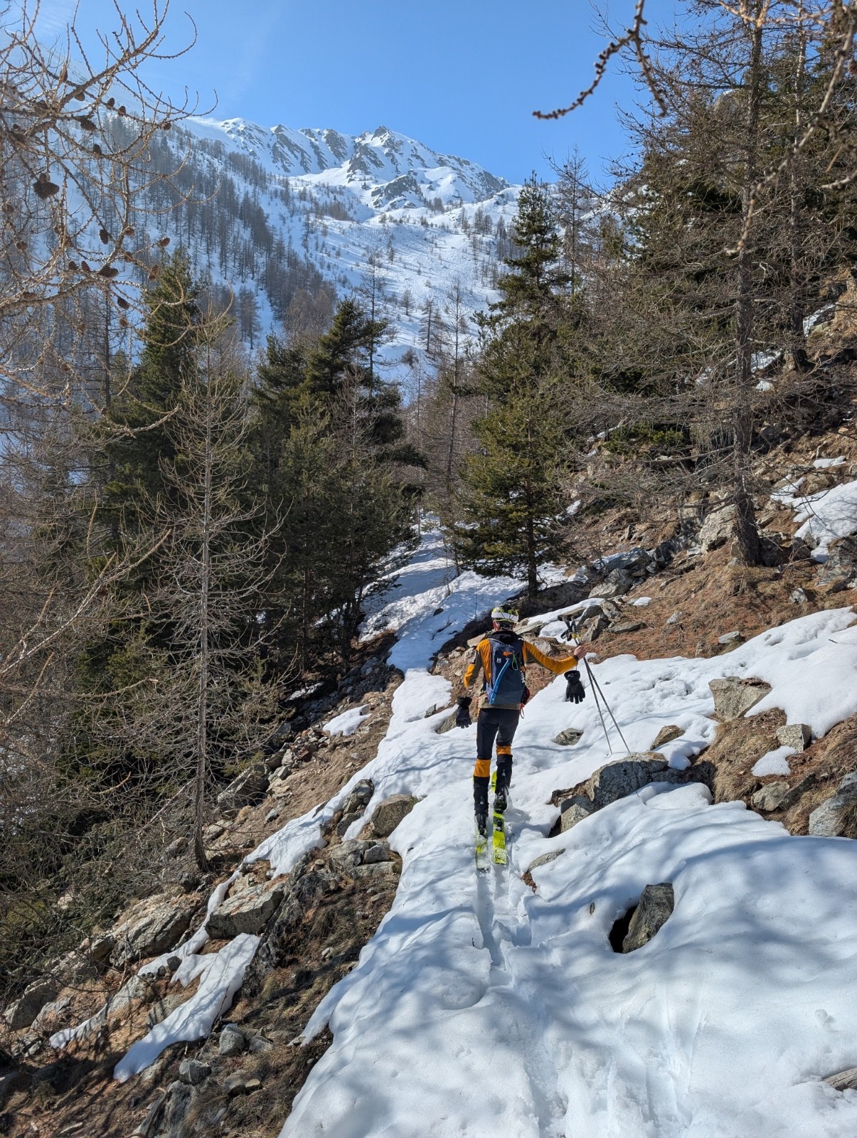 &nbsp;Traversée du vallon d’Anduébus