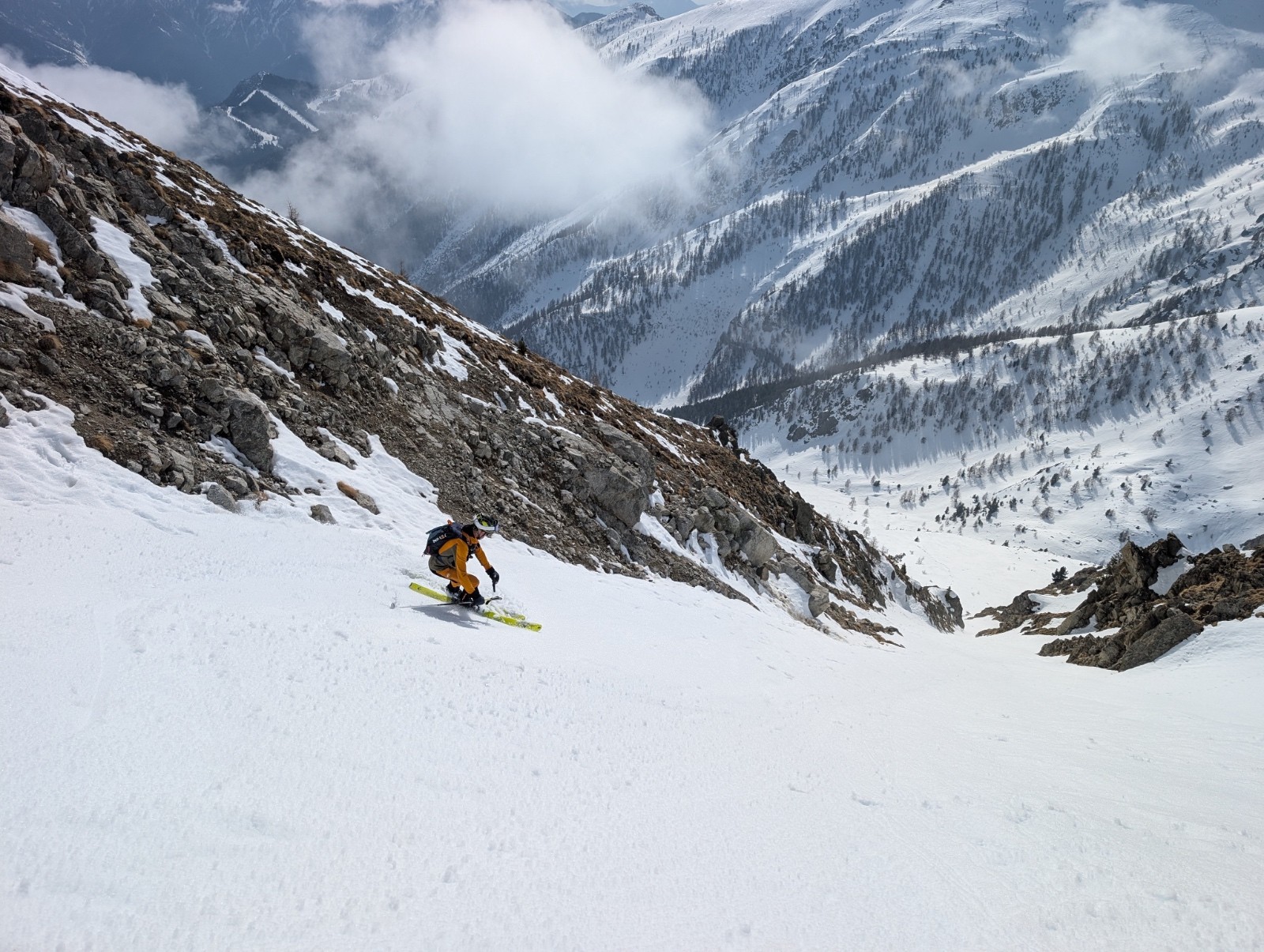 &nbsp;Couloir Sud Ouest du mont Archas