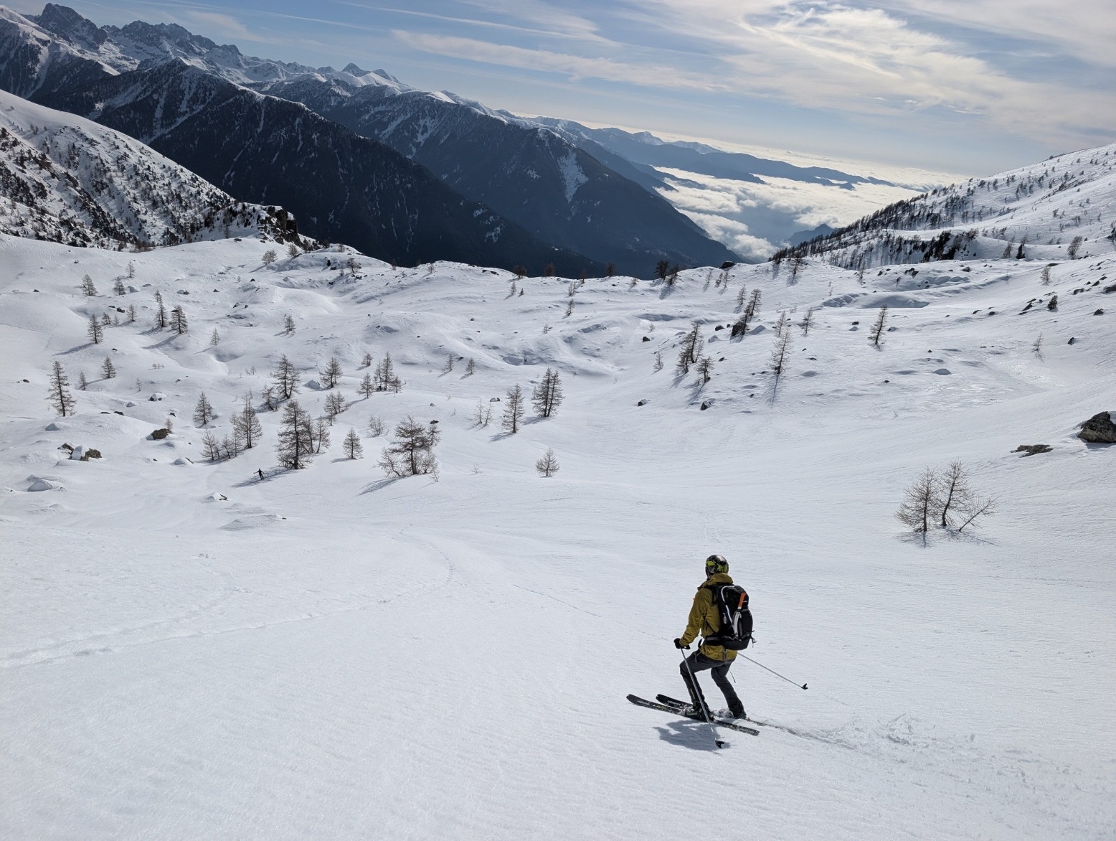 &nbsp;Première descente dans Anduébis
