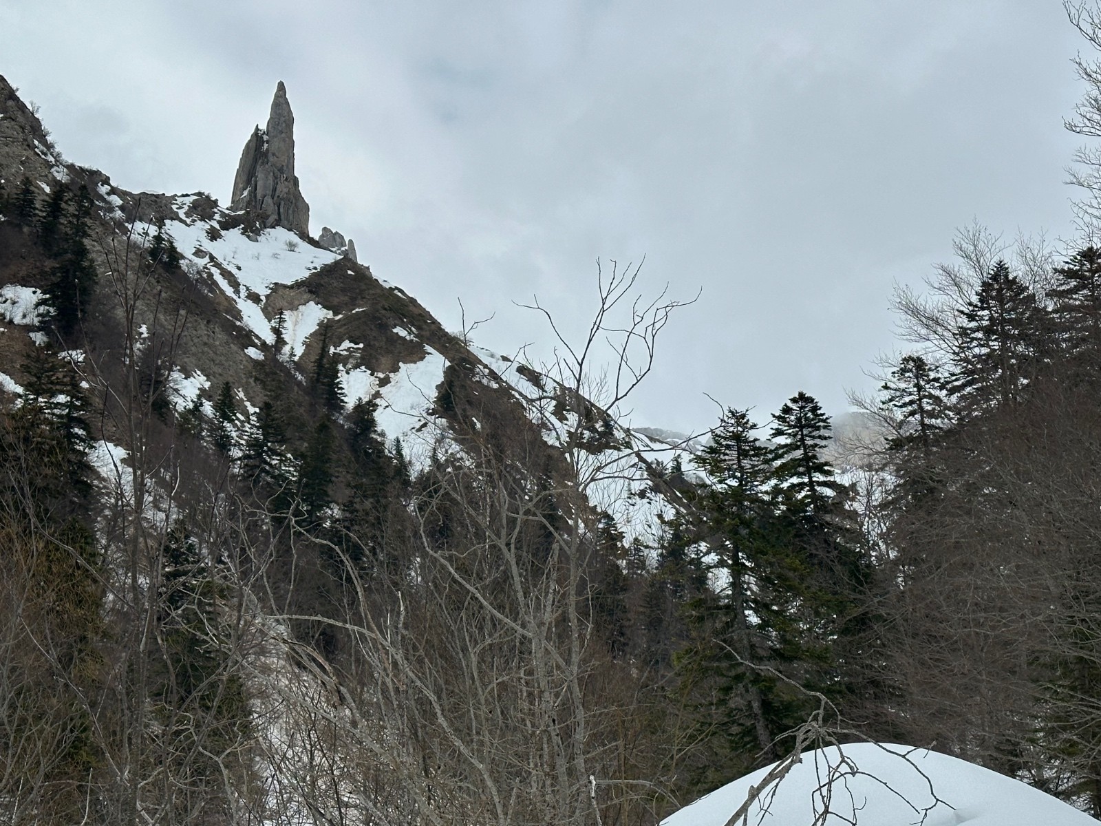 Sous la combe du Fleyrard.